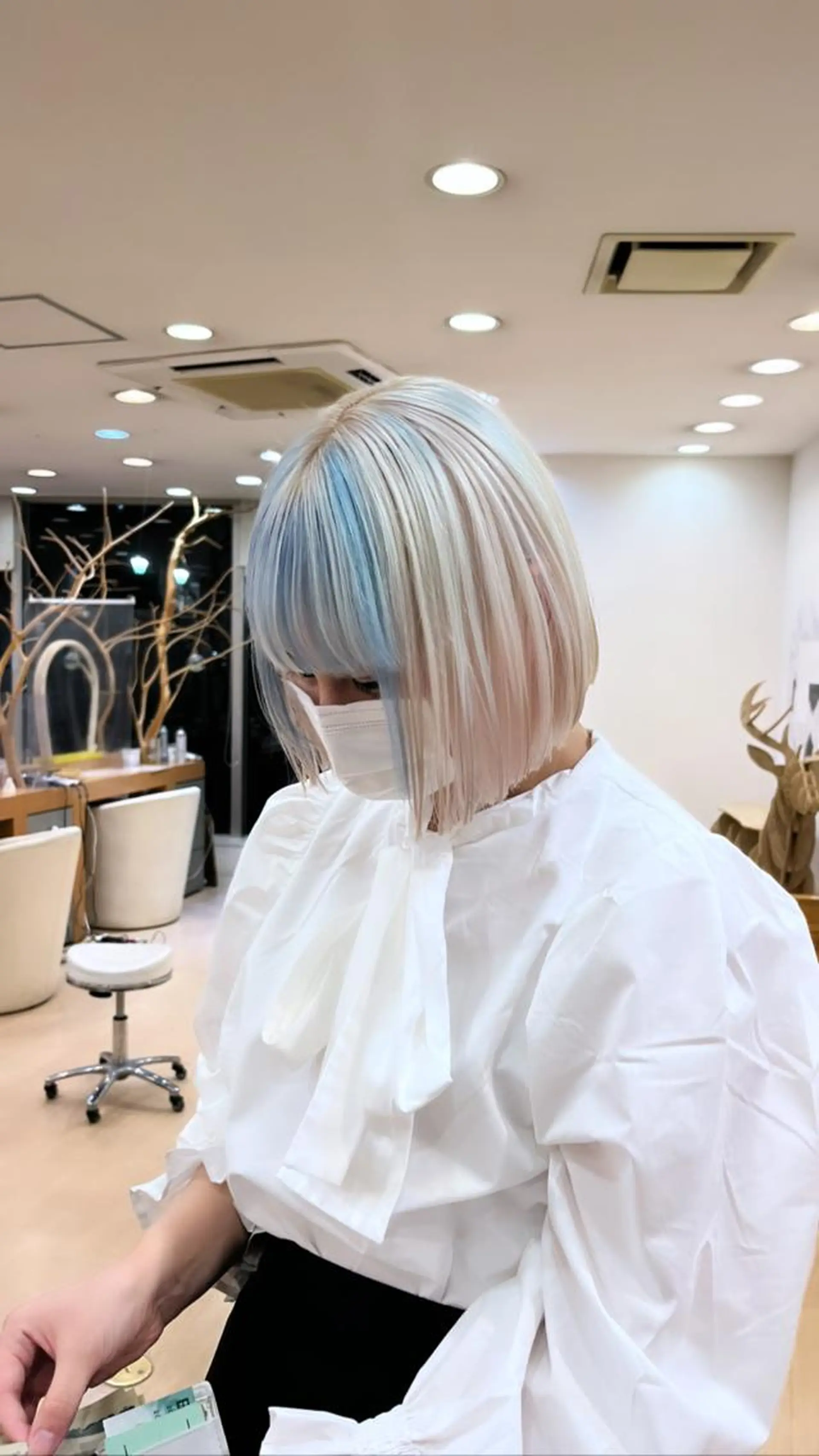 ショート カラー 💠つたふうか/ 韓国/メンズヘア💠のヘアスタイル