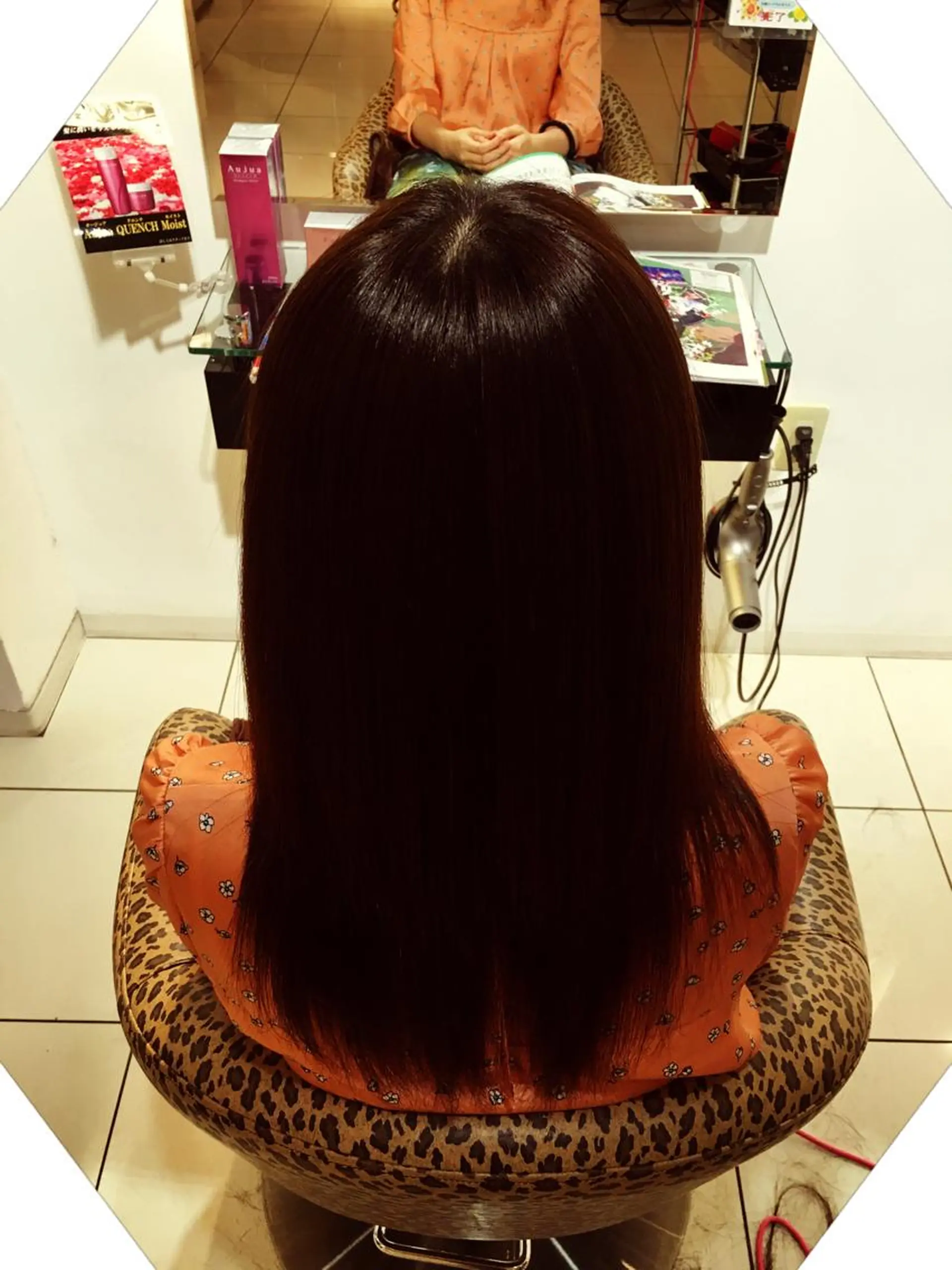 ミディアム セミロング ロング カラー 橋本 慶司のヘアスタイル