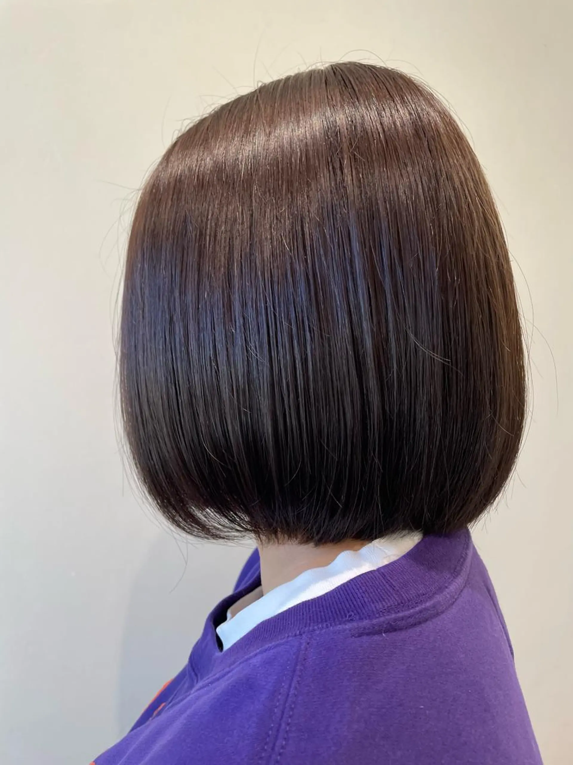 ショート シアーブラウン ヘアカラー ボブ/インナーカラー /眉毛/Miyuのヘアスタイル