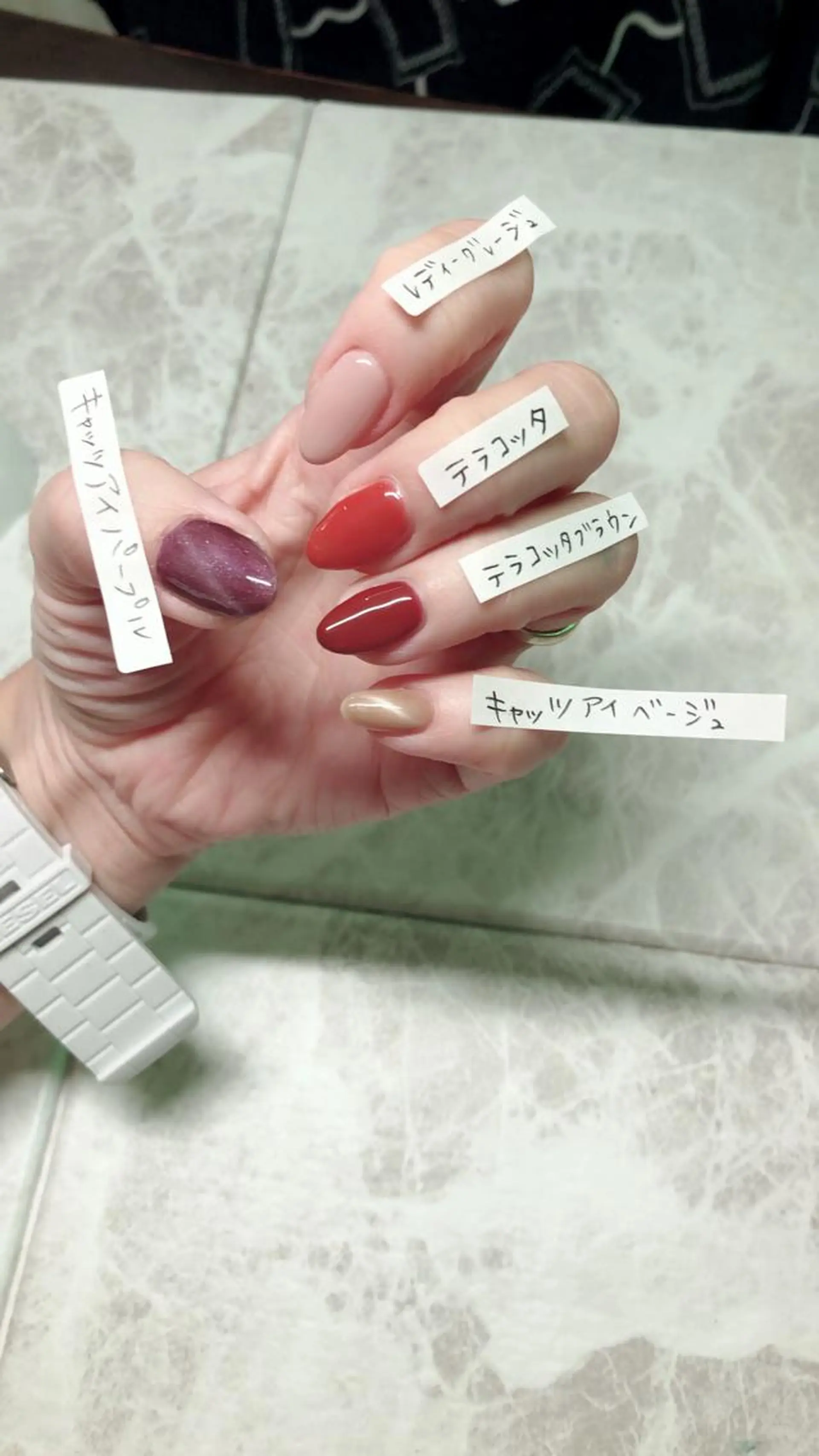 ネイル ブラウン ホログラムネイル キラキラネイル ニュアンスネイル ピンク KOLLABO nailのネイルデザイン