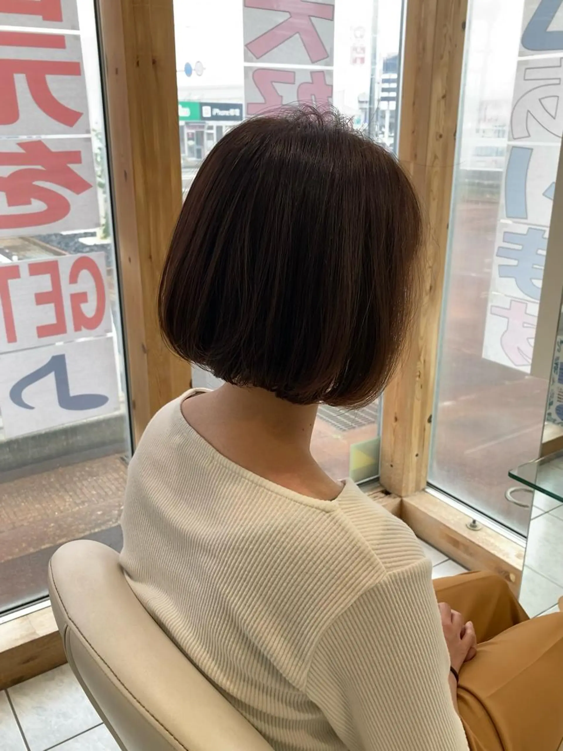 ミディアム ボブ 向山 大地のヘアスタイル