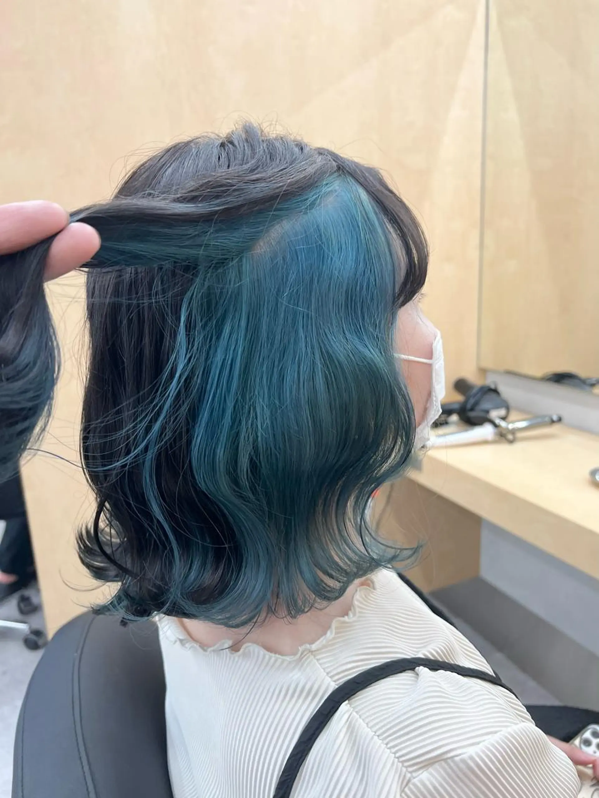 ミディアム カラー カット ヘアカラー トリートメント ヘアセット 🫧艶ダブルカラー ブリーチ🫧トモヤのヘアスタイル