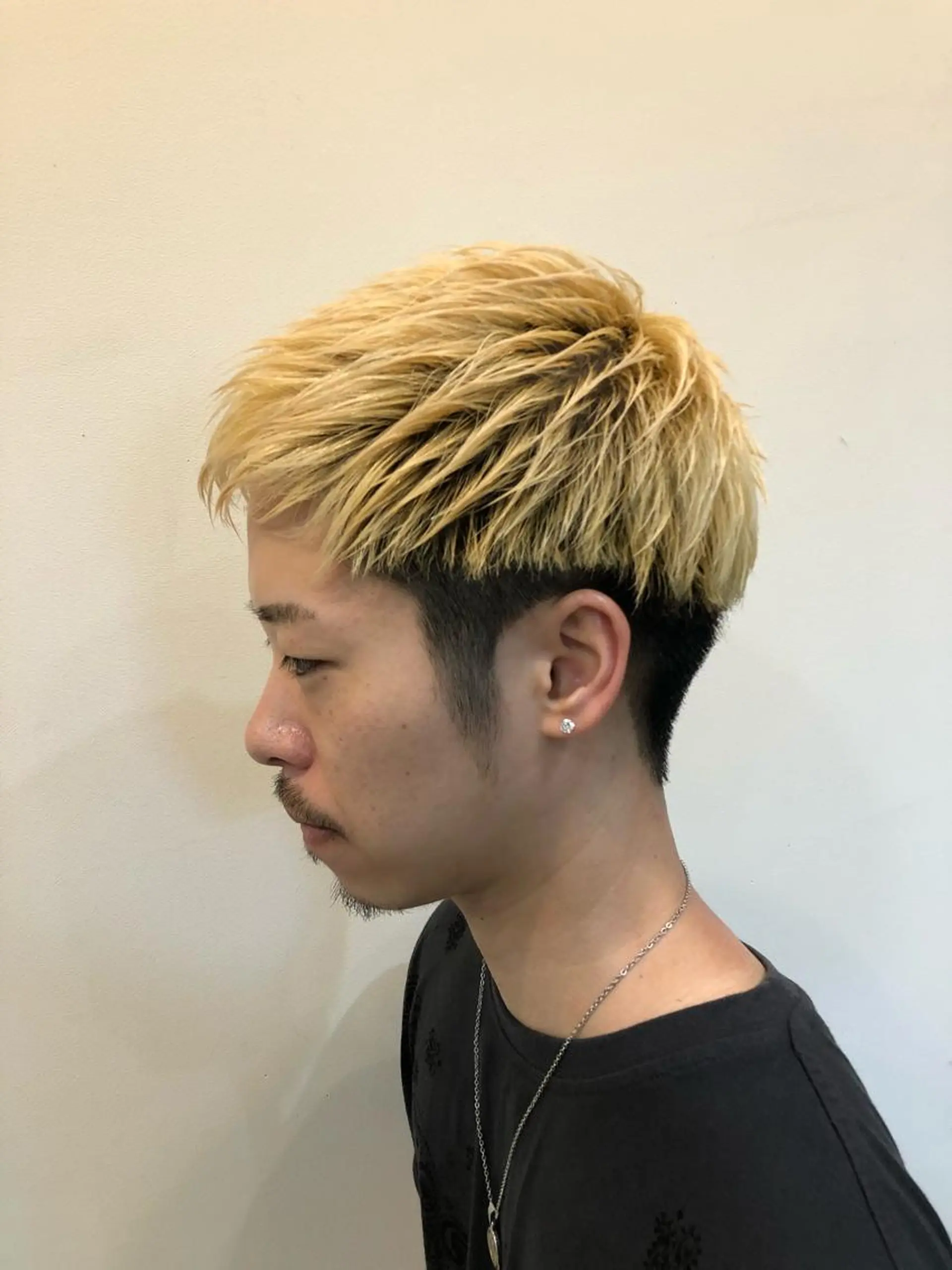 メンズ メンズバレイヤージュ メンズブリーチ メンズハイライト メンズハイトーン yasu ヤスのヘアスタイル