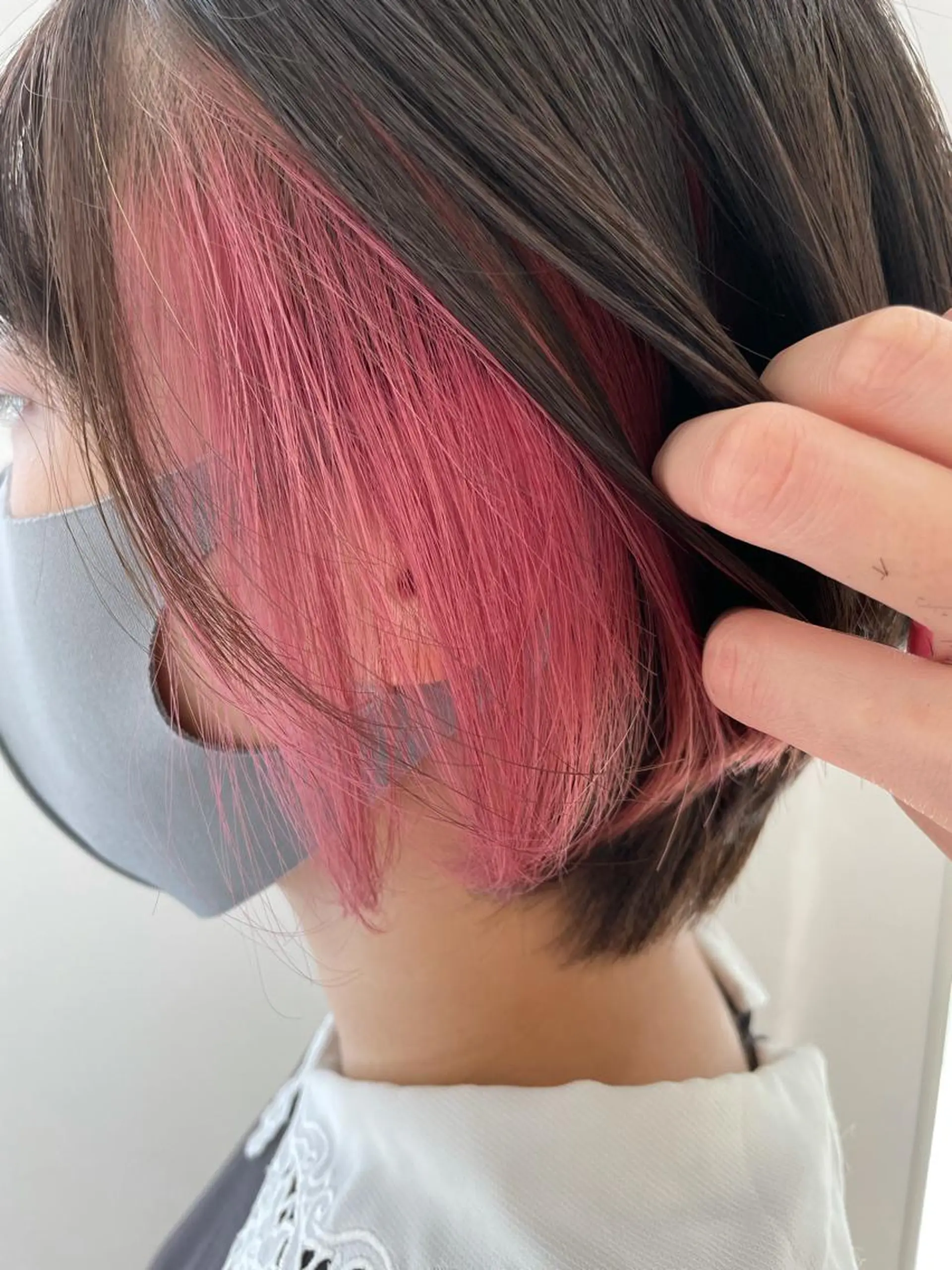 ショート カラー ヘアカラー 福島成美/髪質改善 縮毛矯正/カラーのヘアスタイル