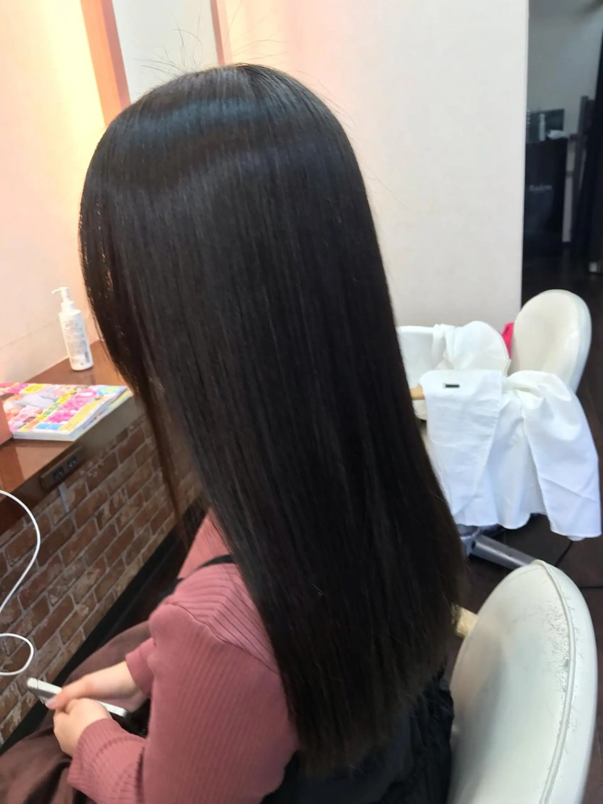 ロング パーマ 桧山 真のヘアスタイル