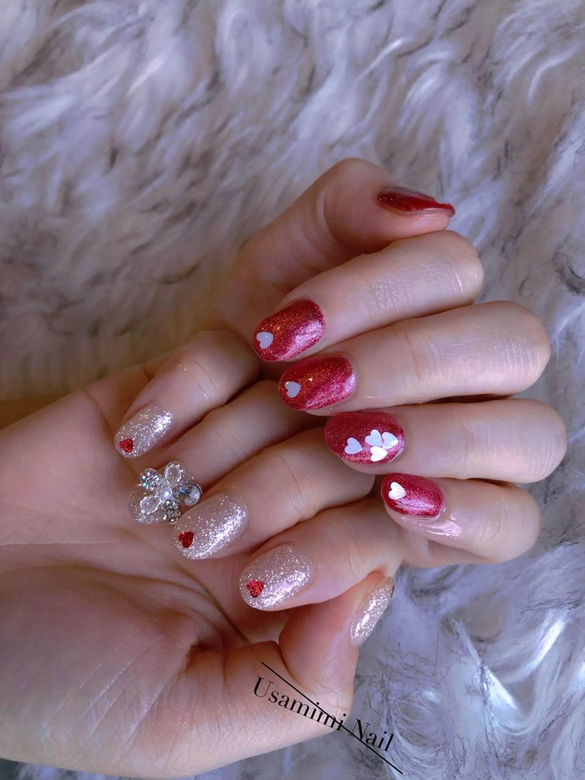 ネイル ハンドネイル USAMiMi 🐰💕のネイルデザイン