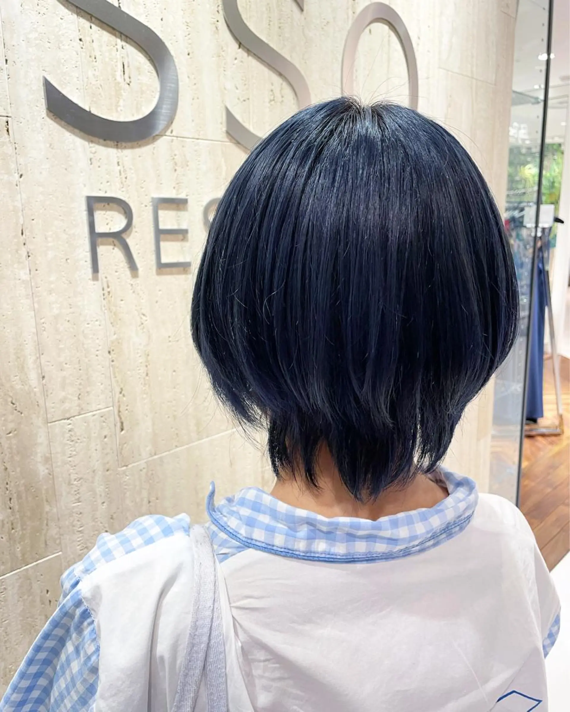 ショート カット ヘアカラー トリートメント 高橋 芽衣のヘアスタイル