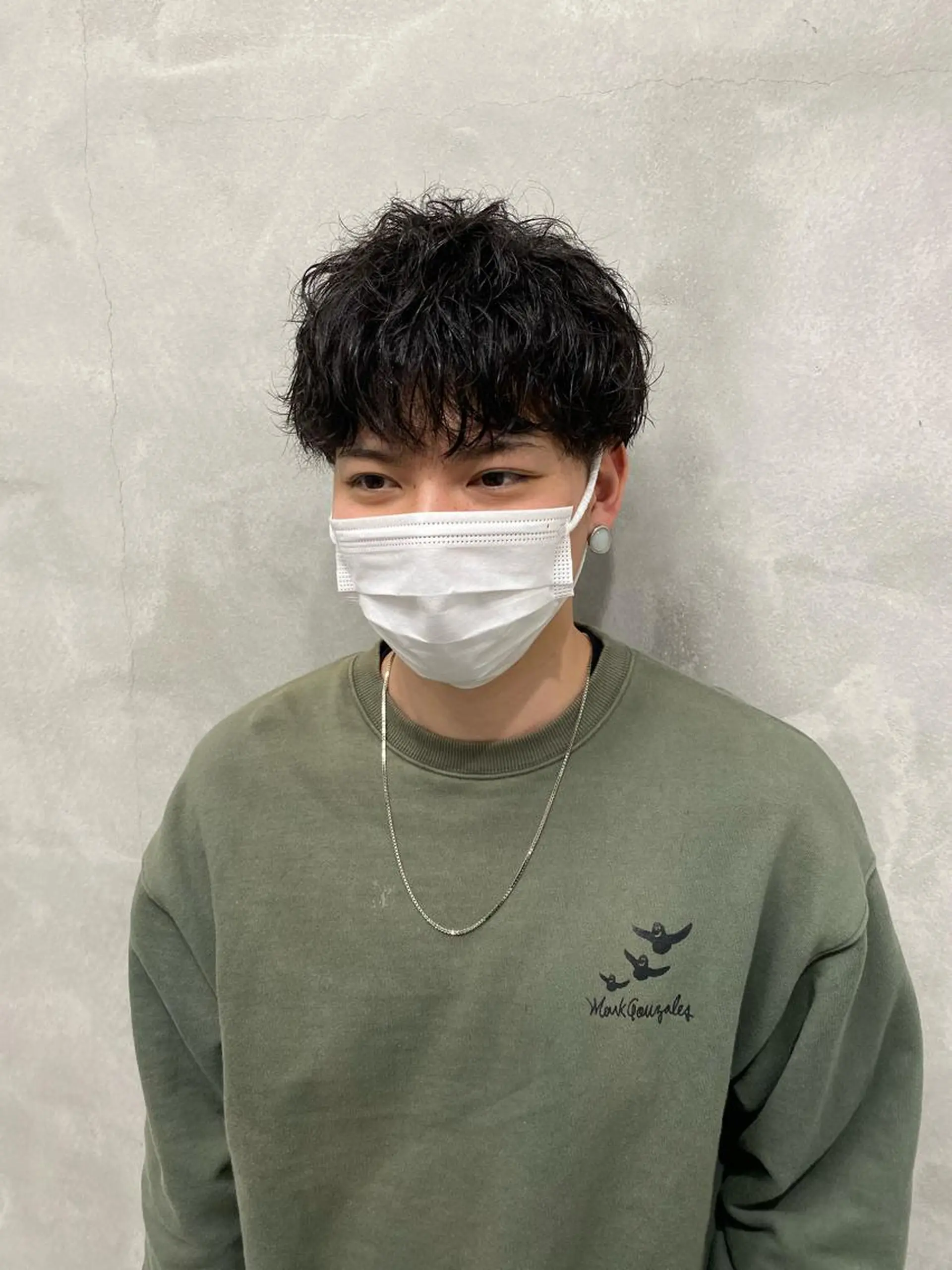 ショート パーマ ツイストパーマ 村山 豪歩のヘアスタイル