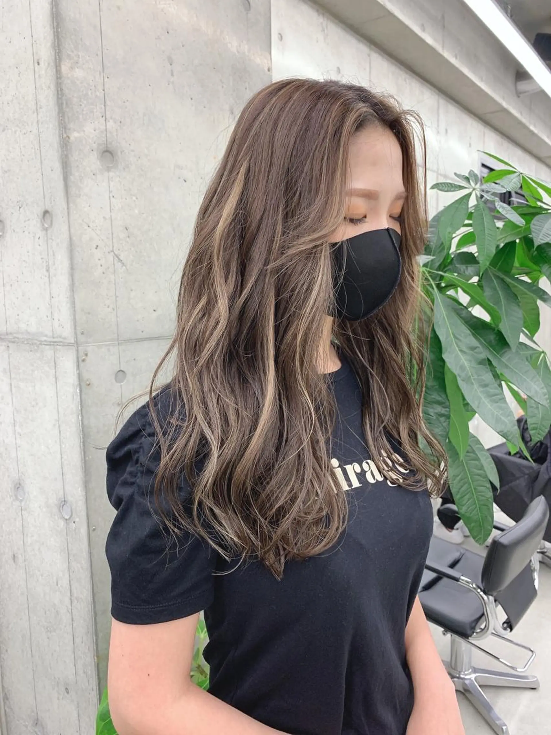 カラー 中川 来紀のヘアスタイル