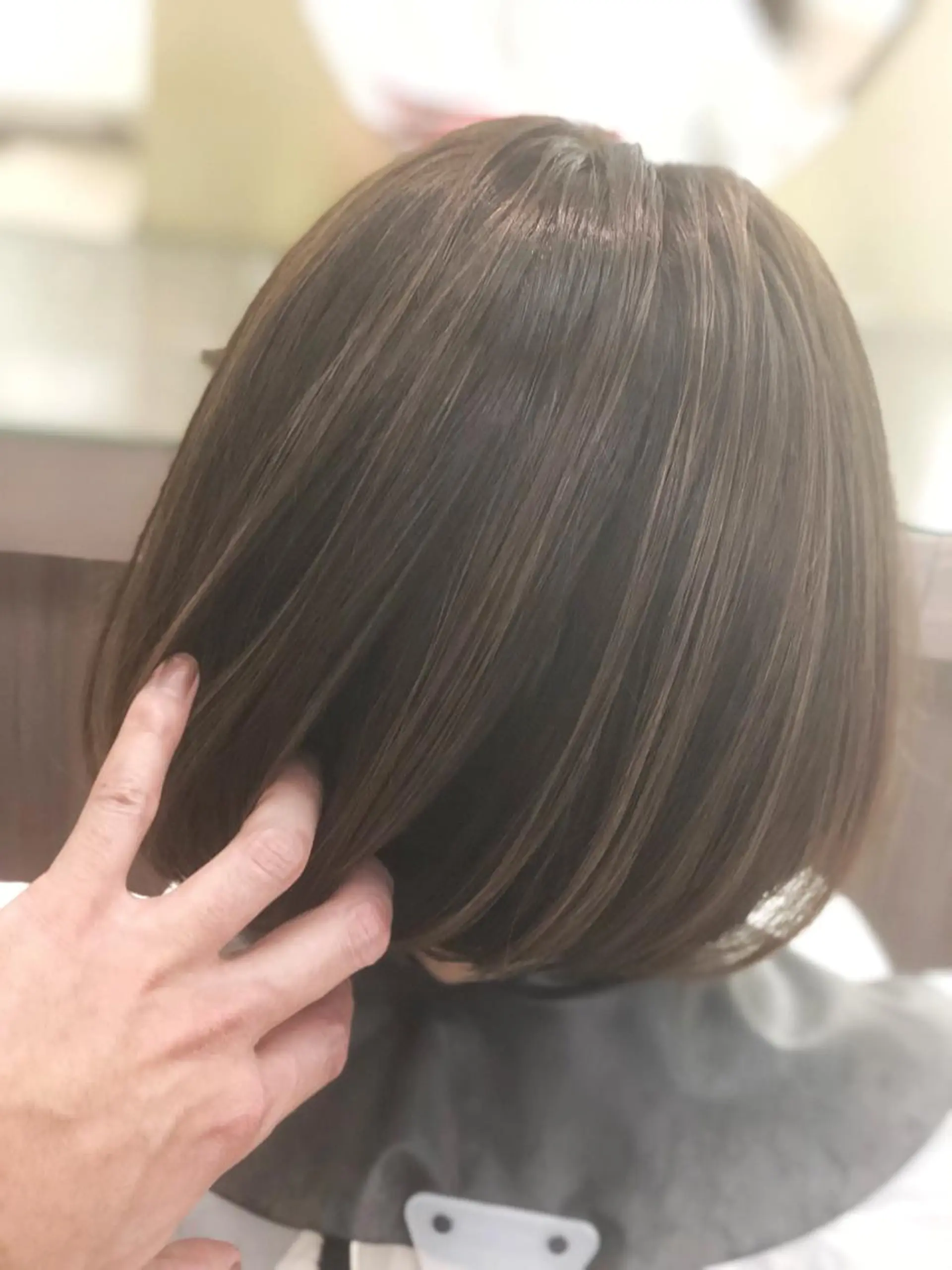 ショート カラー ヘアアレンジ 北川大輔🌟 小顔レイヤーカットのヘアスタイル