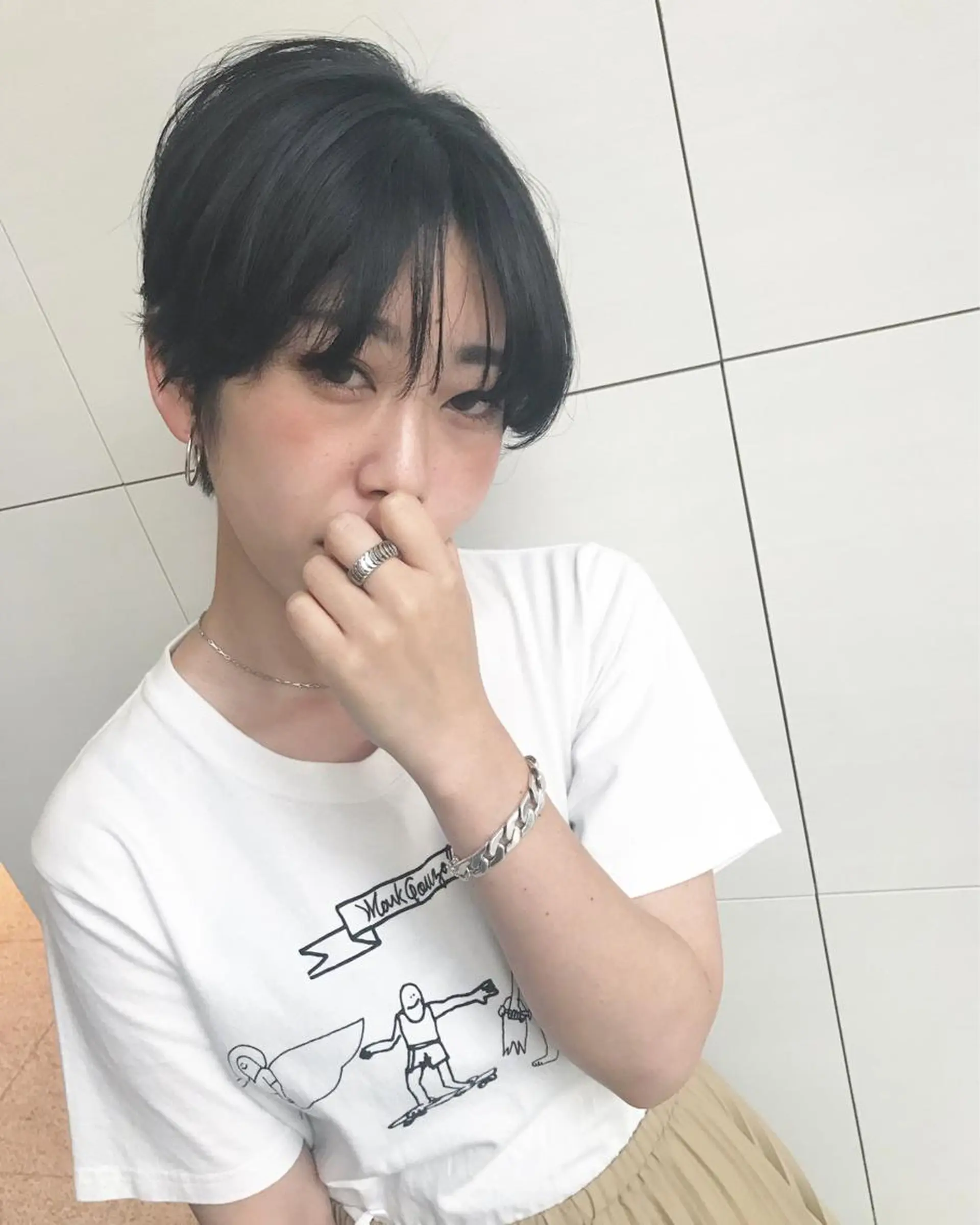 ショート ショートヘア カット K. SUZUKAのヘアスタイル