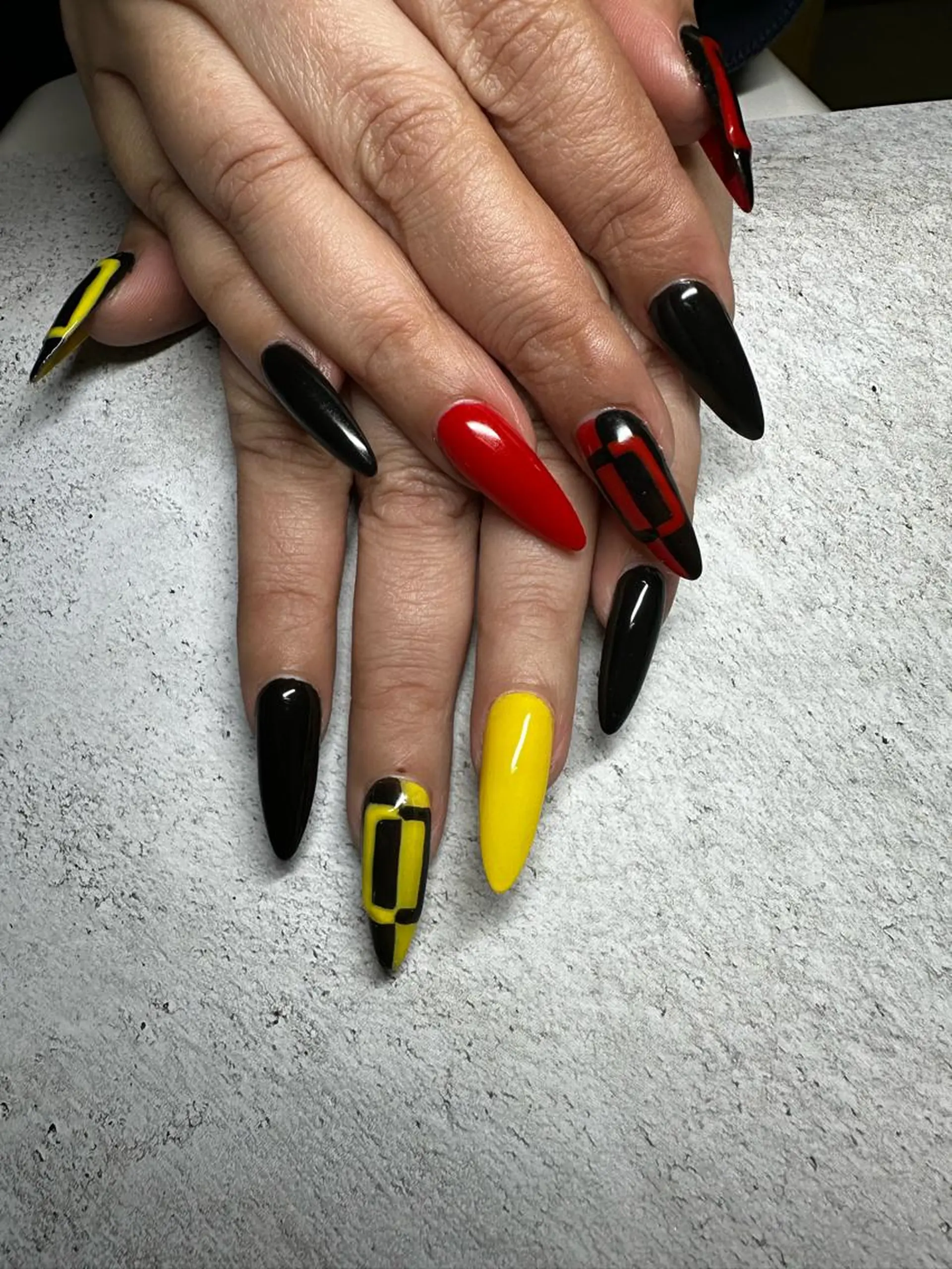 ネイル ぷっくりネイル ネイルチップ ハンドネイル LIEN所属・Nakano Kanaのネイルデザイン