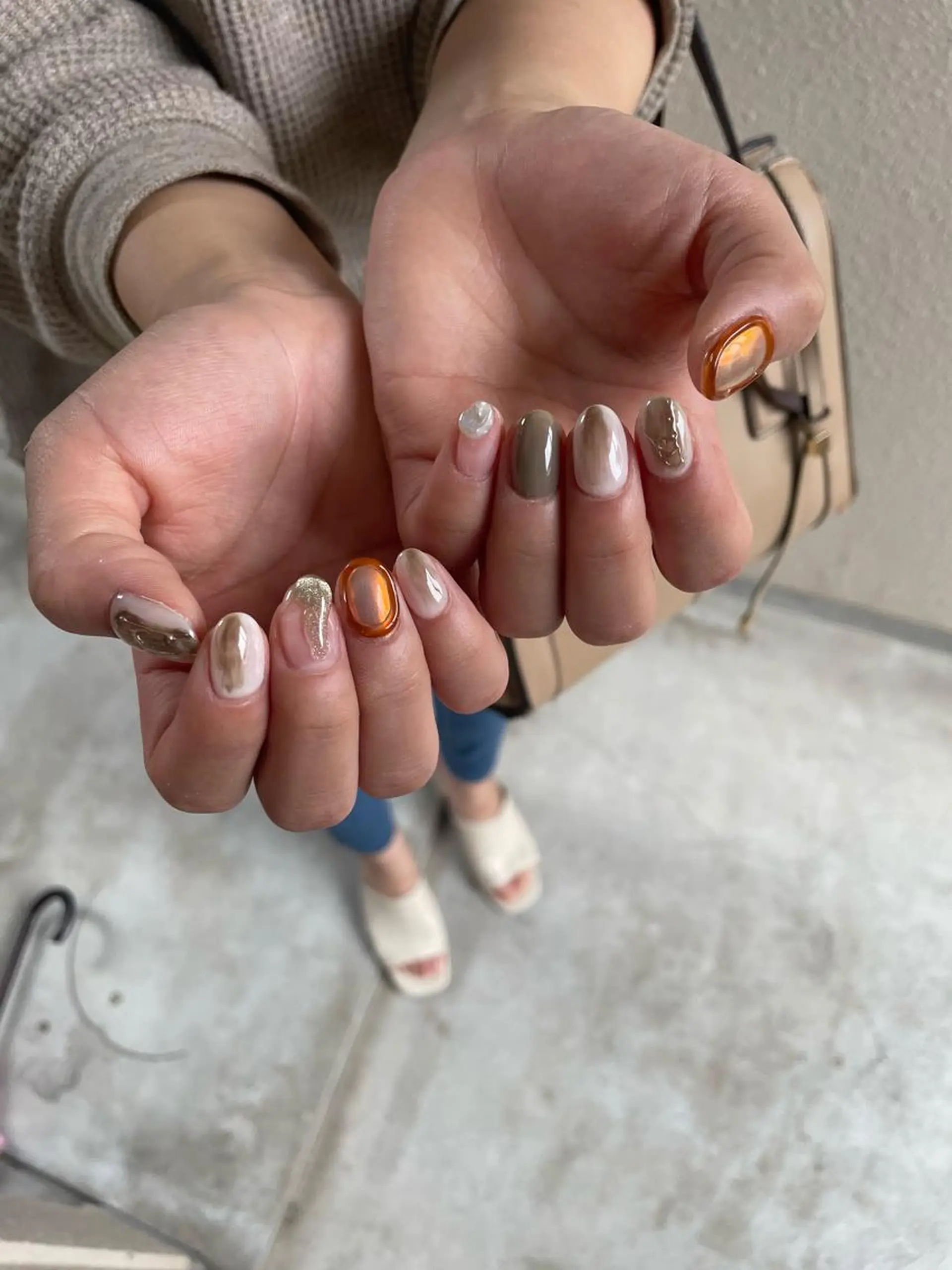 ネイル ハンドネイル ハンドケア lylynail YUUKAのネイルデザイン
