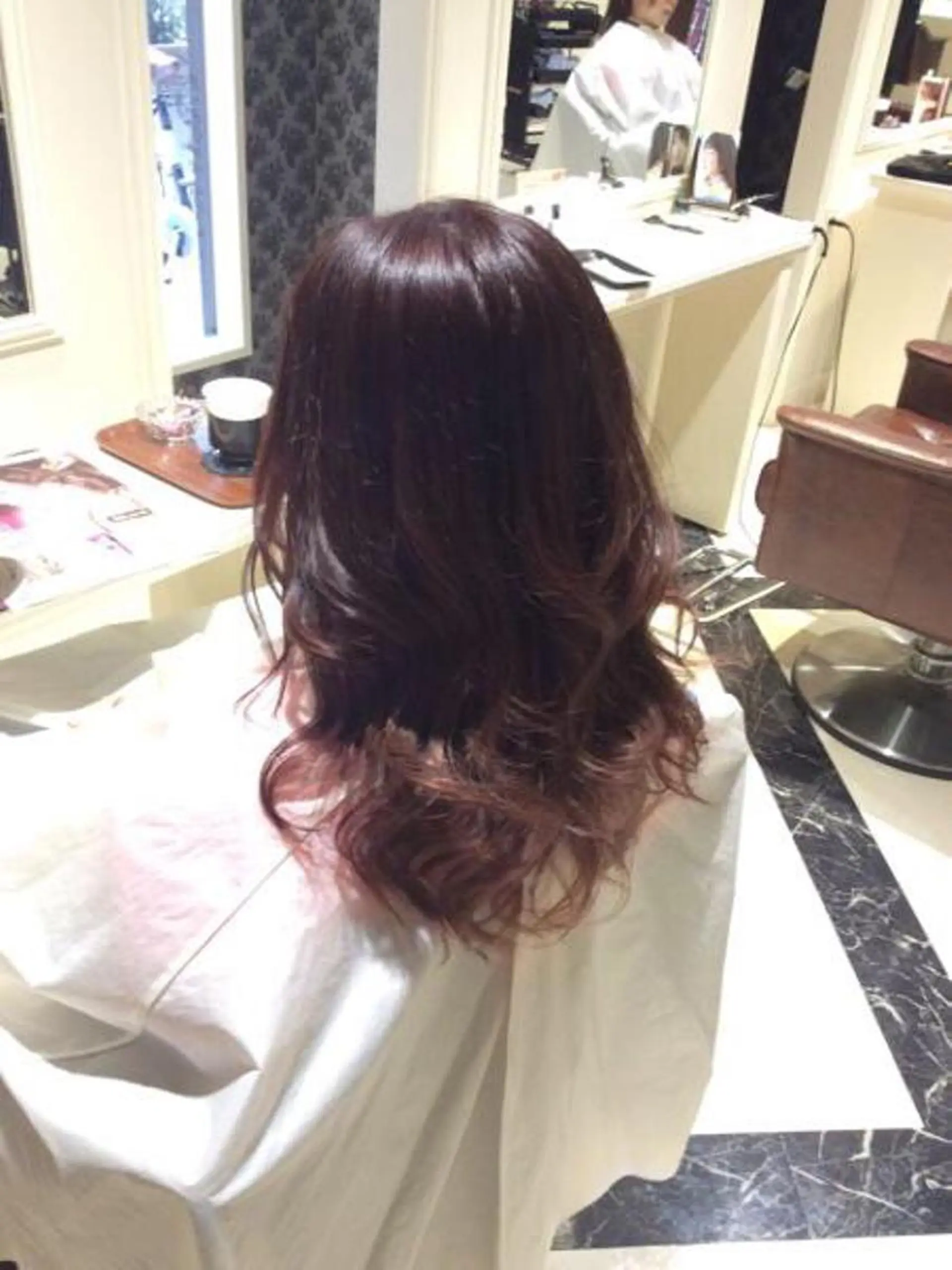 ロング カラー グラデーションカラー ピンクカラー na3moe【ナナナモエ】所属・髪質改善✨カラー特化 サロン🎨平尾晃一のヘアスタイル