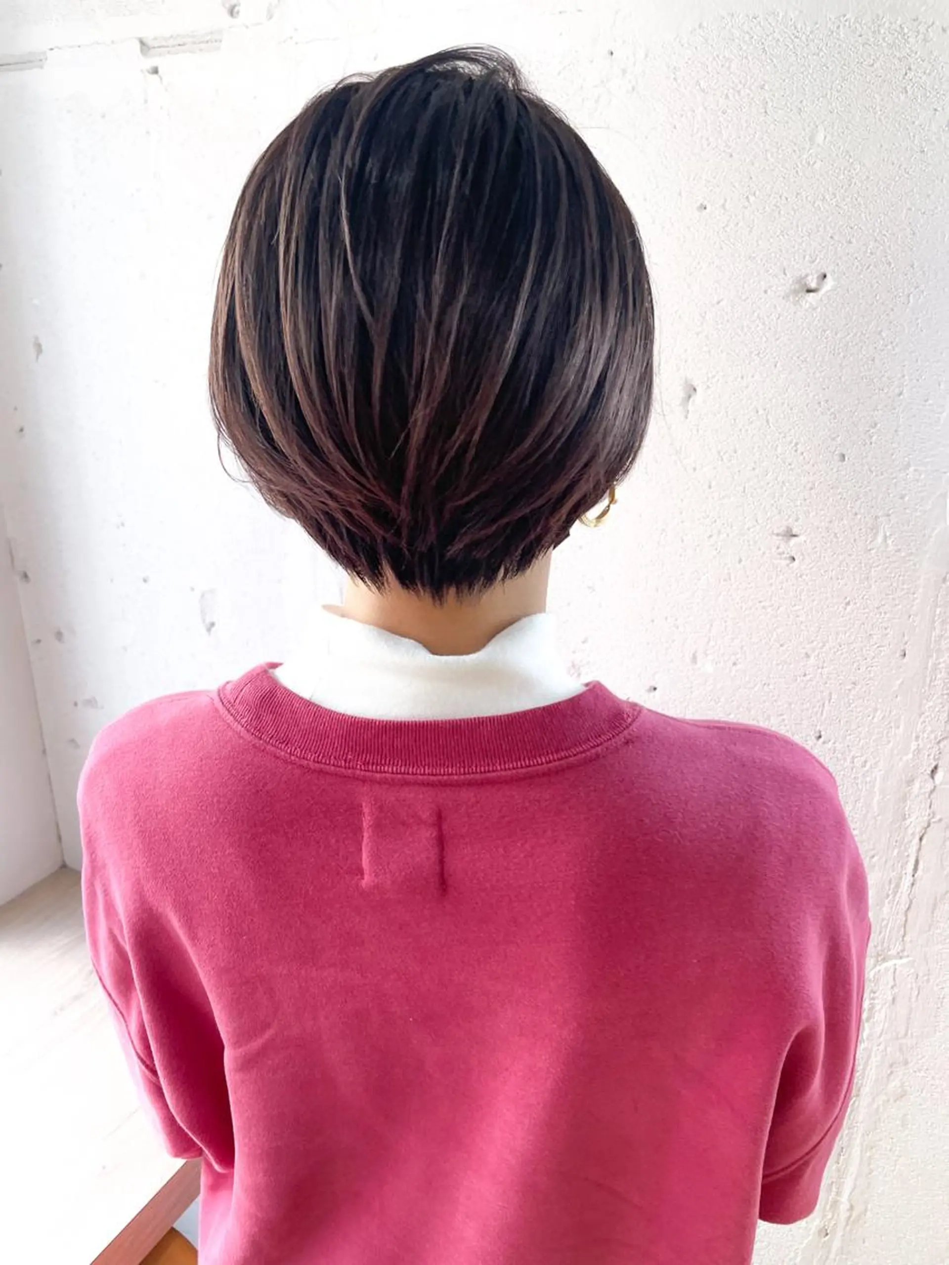 ショート ヘアカラー トリートメント ショート✨ボブ✨代表 新田見美仁のヘアスタイル