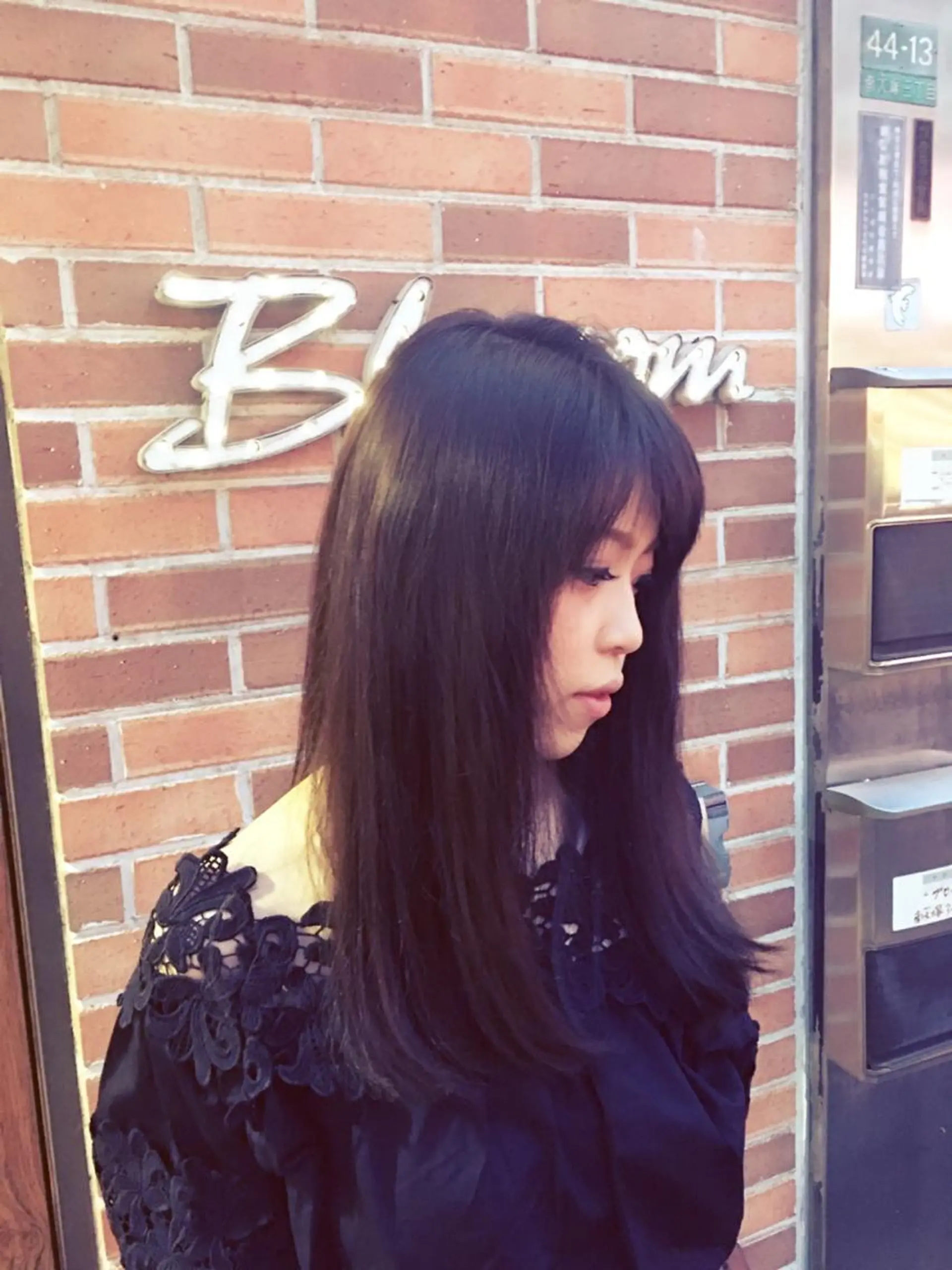 ロング カラー ラベンダーカラー Blossom大塚 ディレクター永野のヘアスタイル