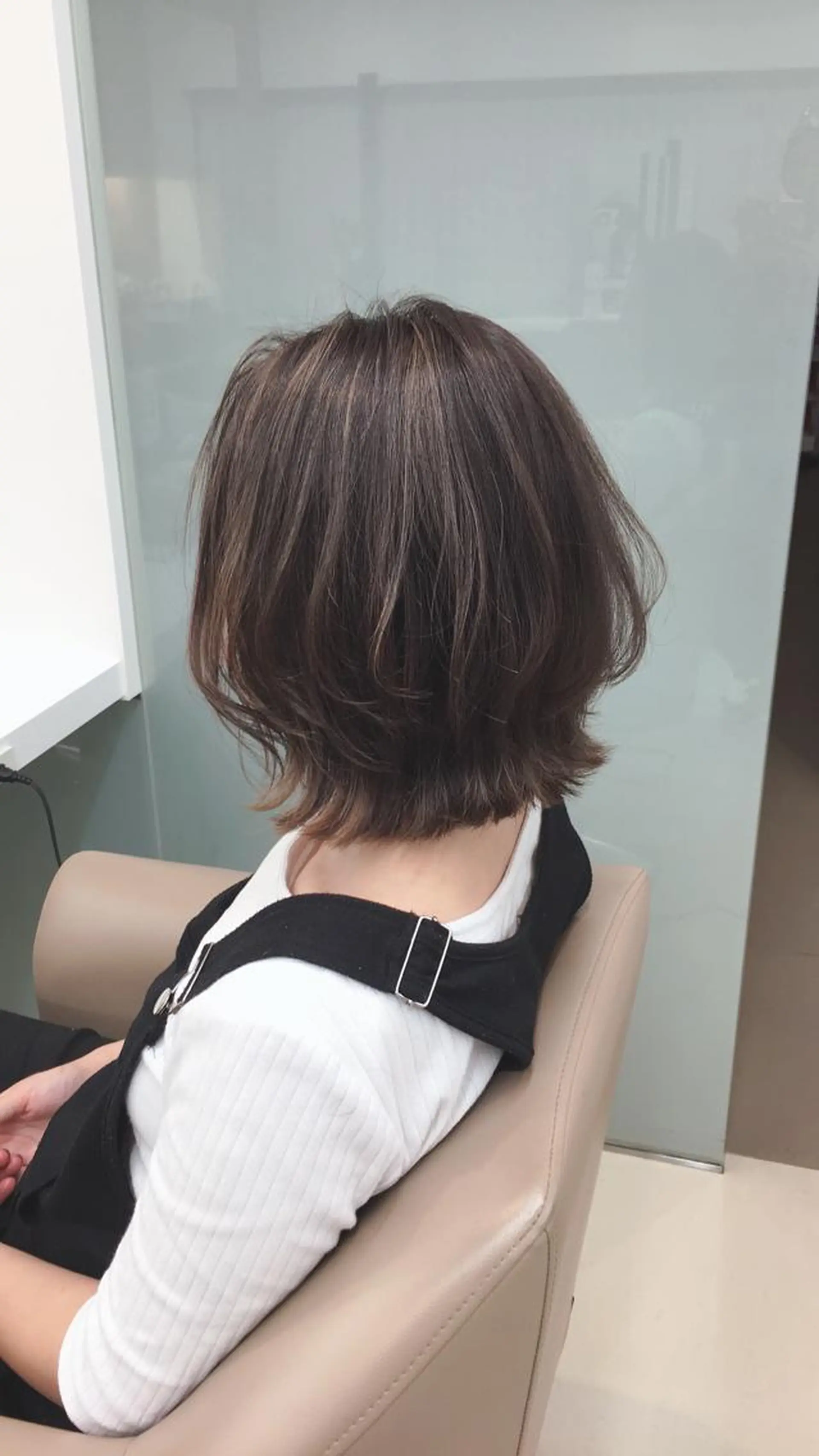 ミディアム カラー ヘアアレンジ ハイライトカラー ハイライト 大人可愛いをご提案✨ 宮崎　雅美のヘアスタイル