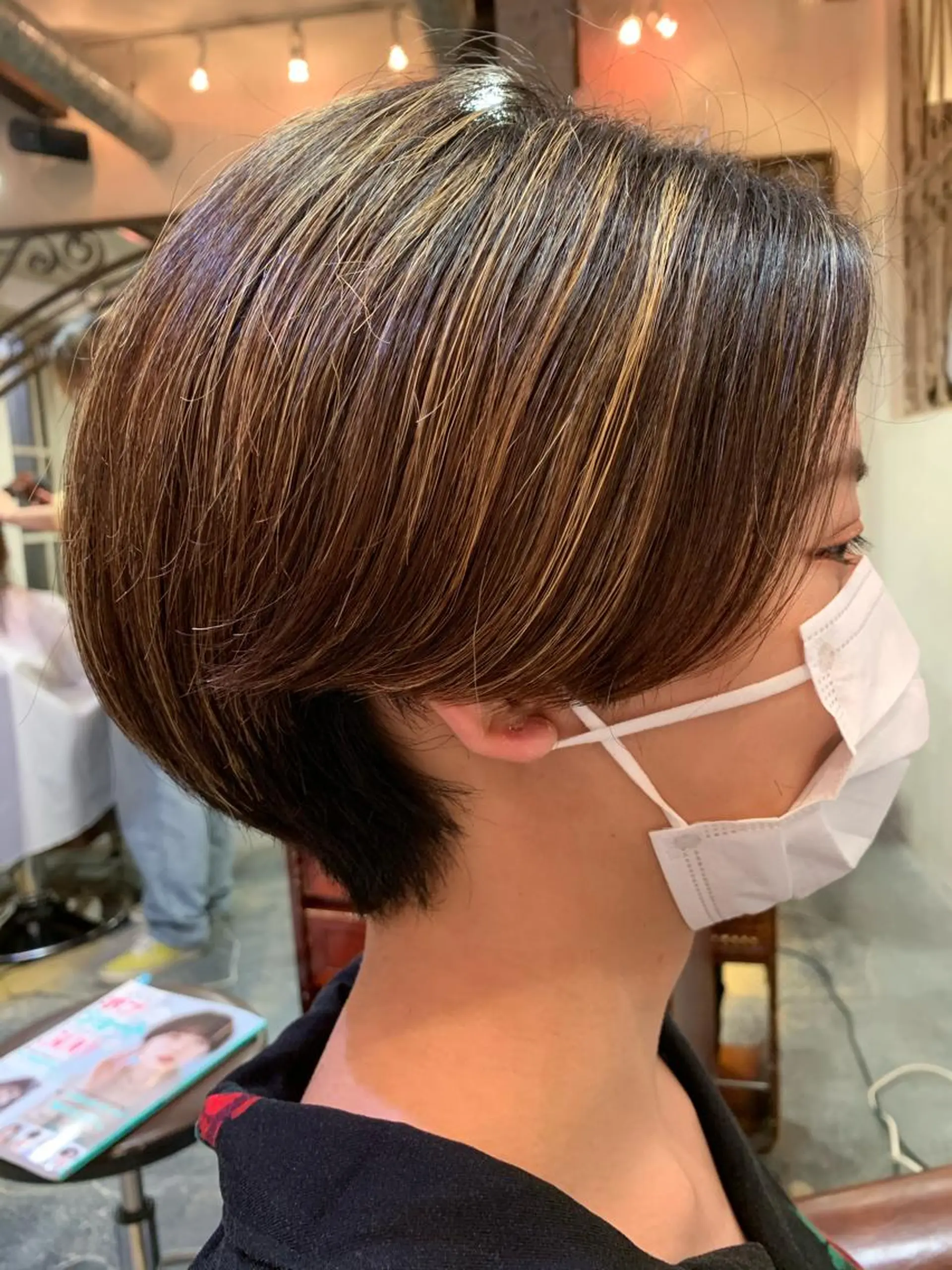 ショート メンズ/パーマ /レディース髪質改善のヘアスタイル