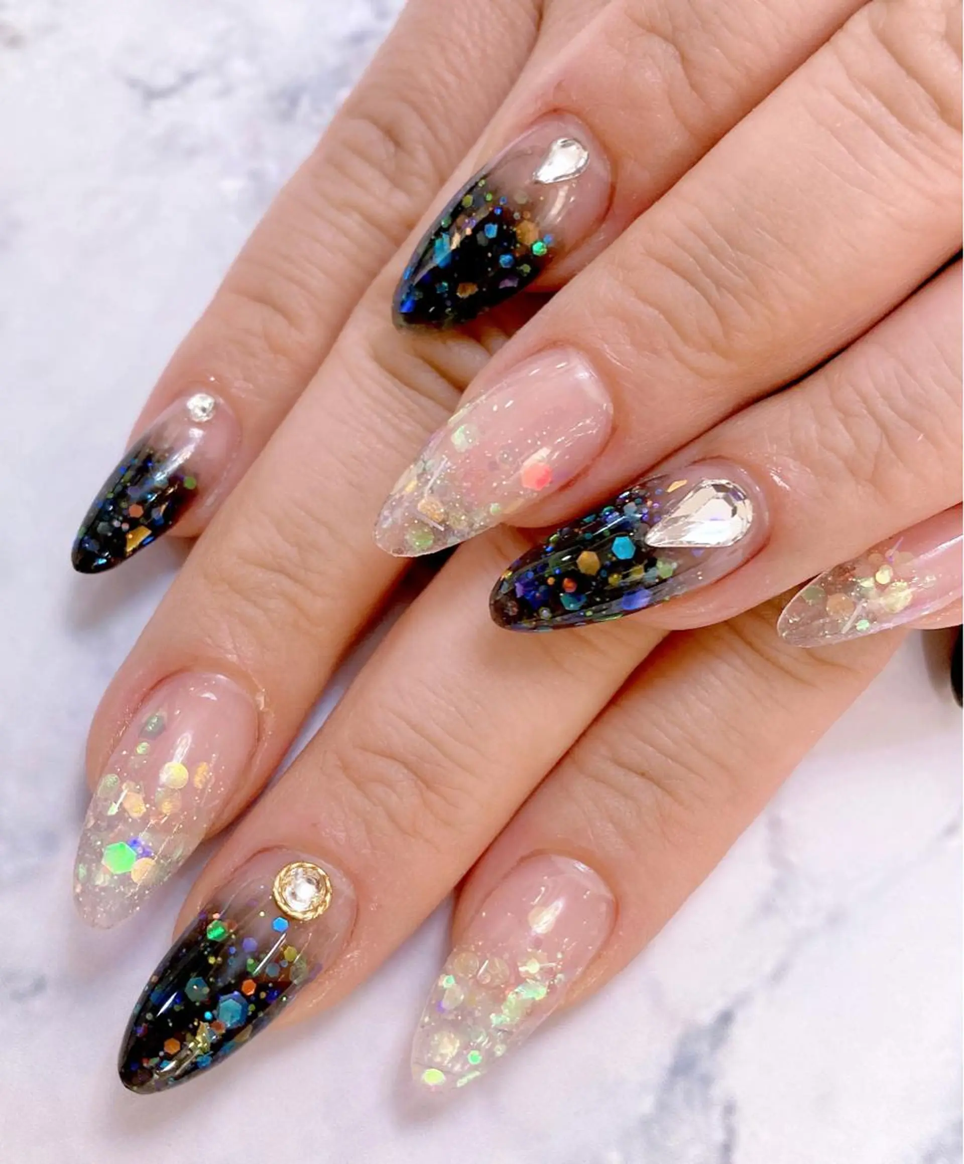 ネイル Spiky とうげ ふうかのネイルデザイン