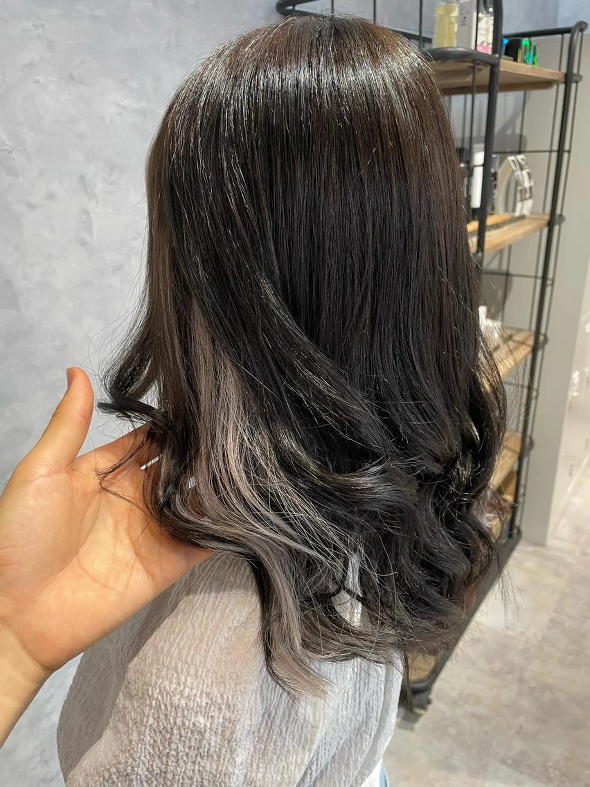 ミディアム 縮毛矯正・髪質改善 特化 出納 直起のヘアスタイル