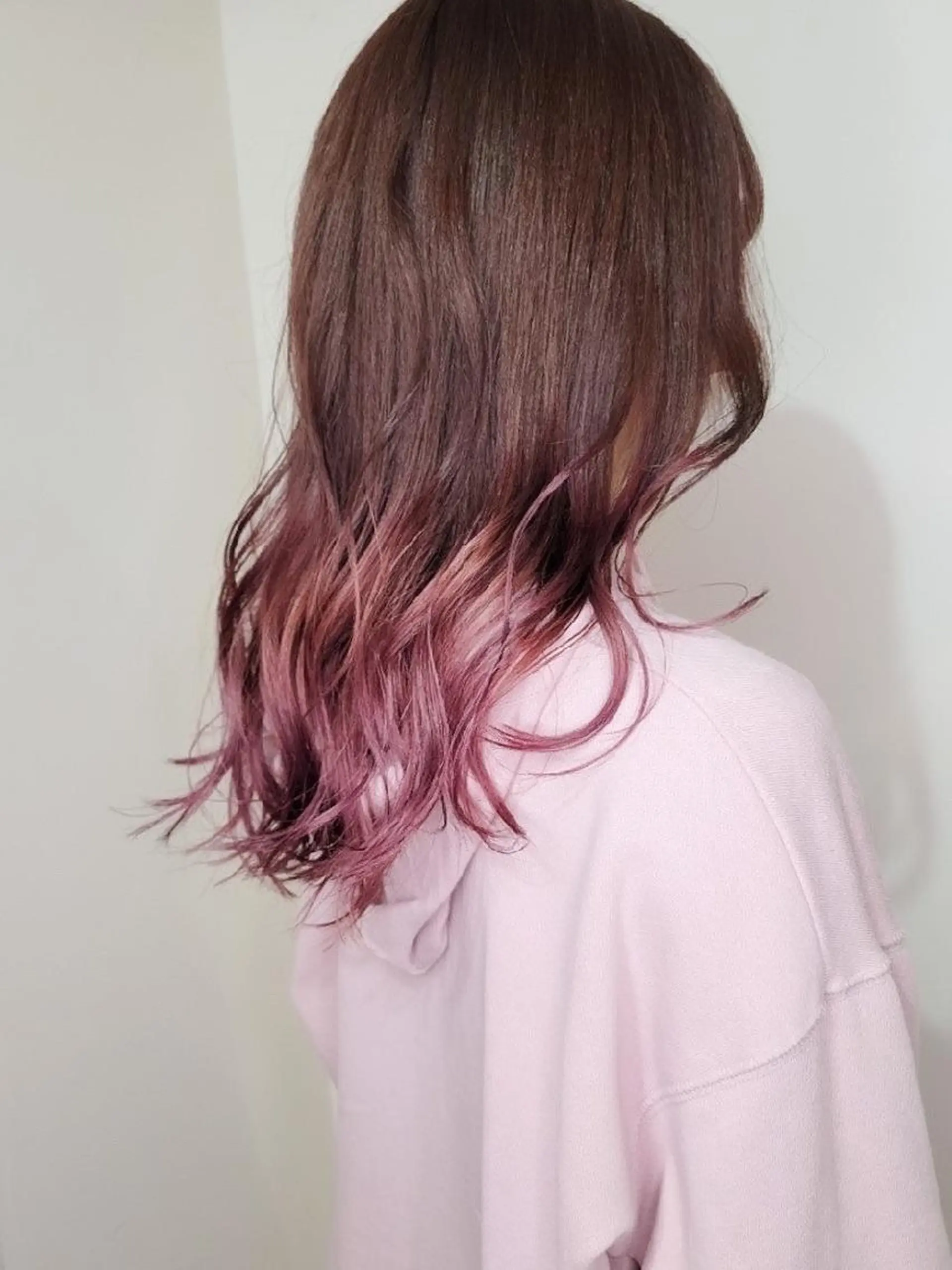 ロング カット ヘアカラー トリートメント 🇰🇷透明感×ハイ トーン🌟tomoのヘアスタイル