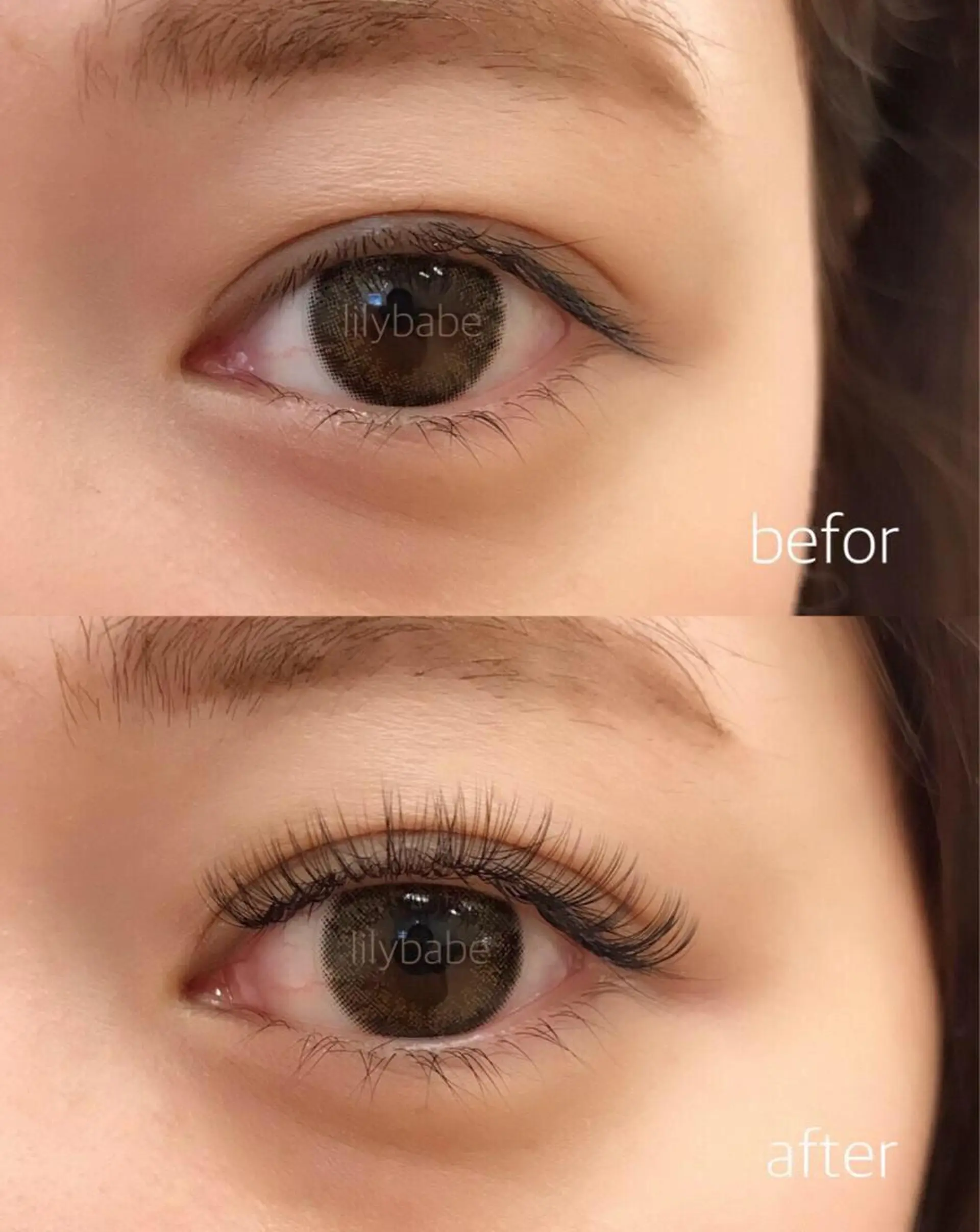 マツエク・マツパ 安田 夏美のマツエク・マツパデザイン