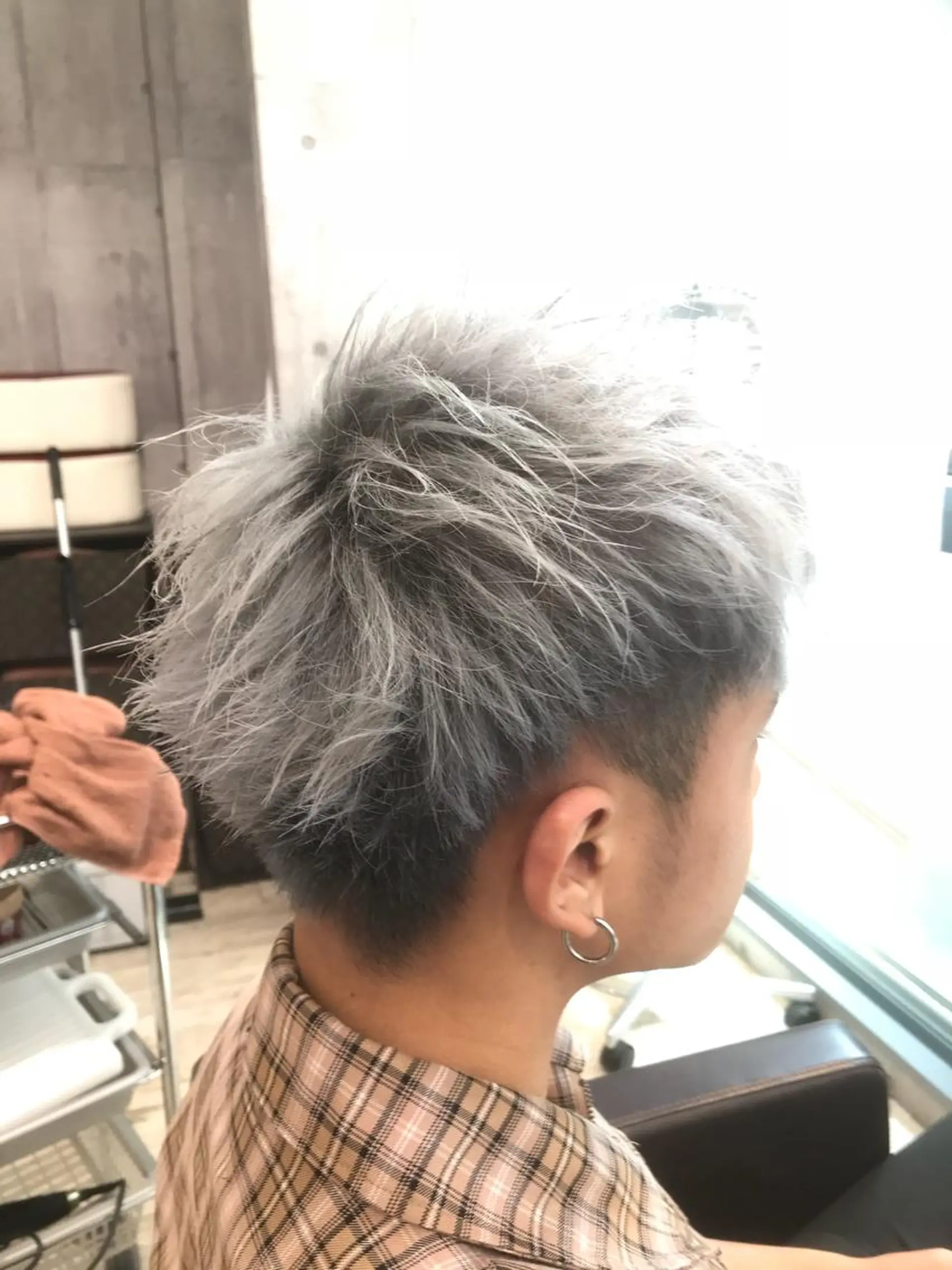 ショート カラー パーマ ヘアアレンジ メンズ キッズ ネイル マツエク・マツパ カット EnBlesS西宮 マンツーマン神道有基のヘアスタイル