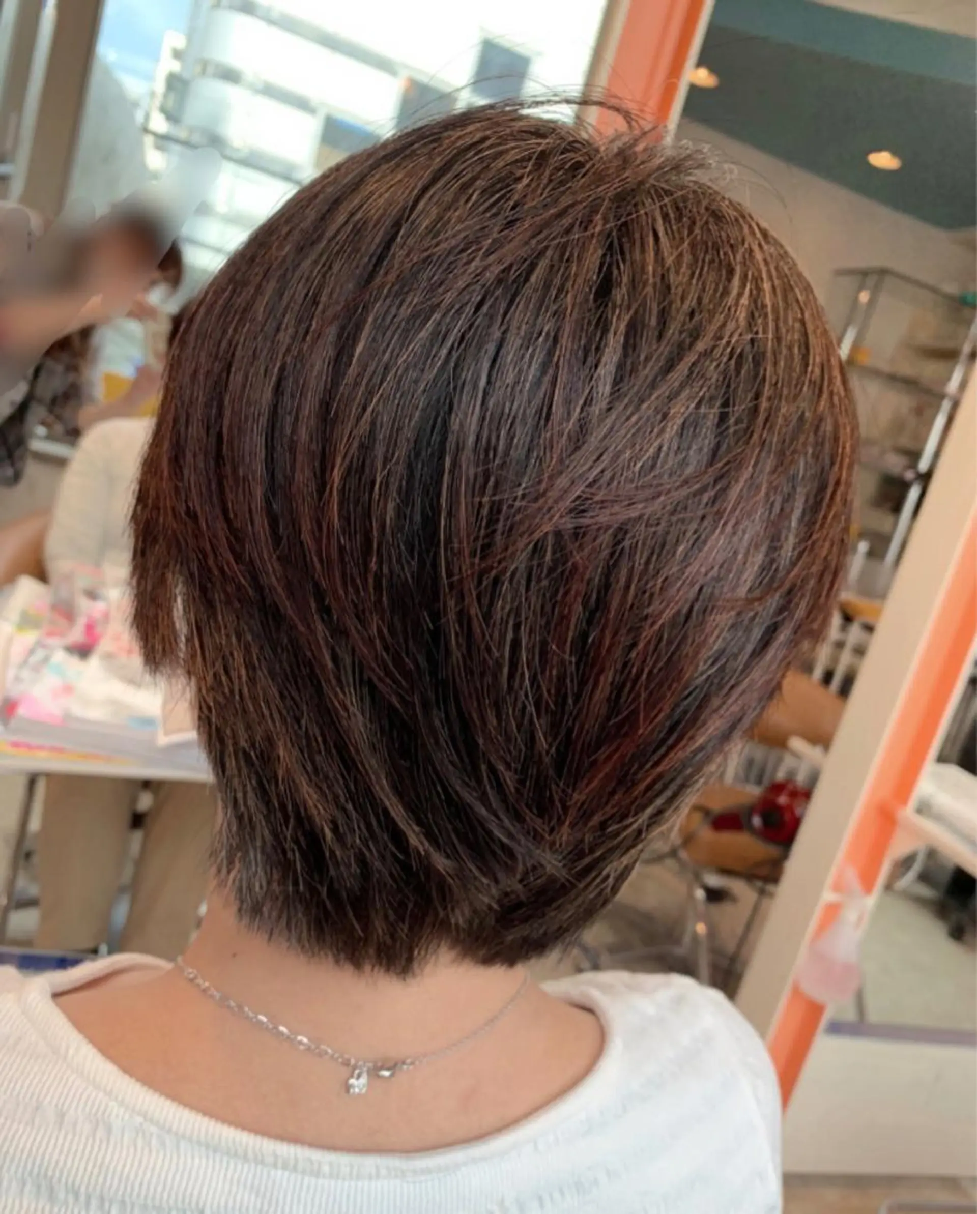 ショート カット うしだ かおるのヘアスタイル