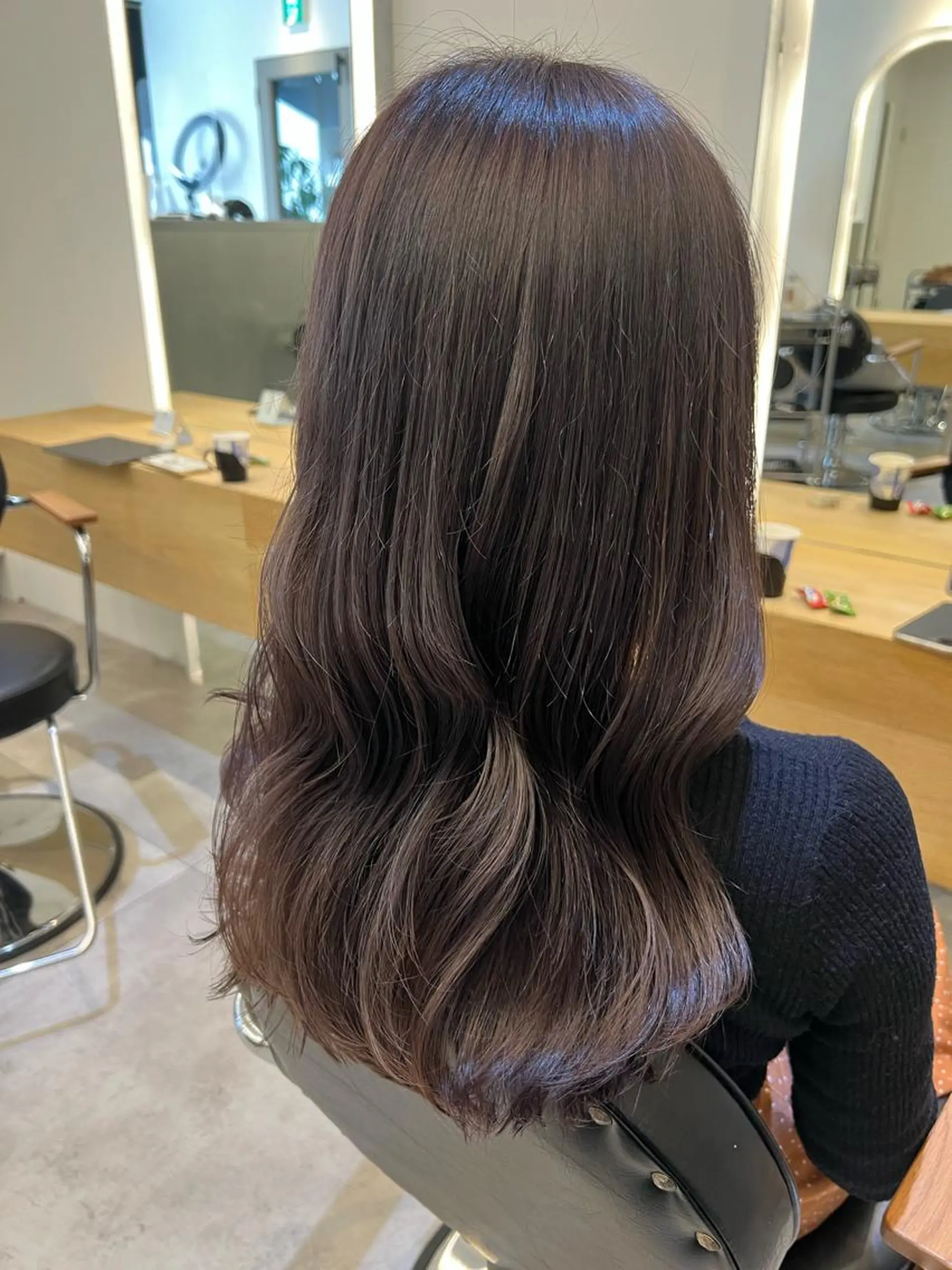 セミロング カット ヘアカラー トリートメント ♡可愛い艶髪特化♡ 艶髪先生のヘアスタイル