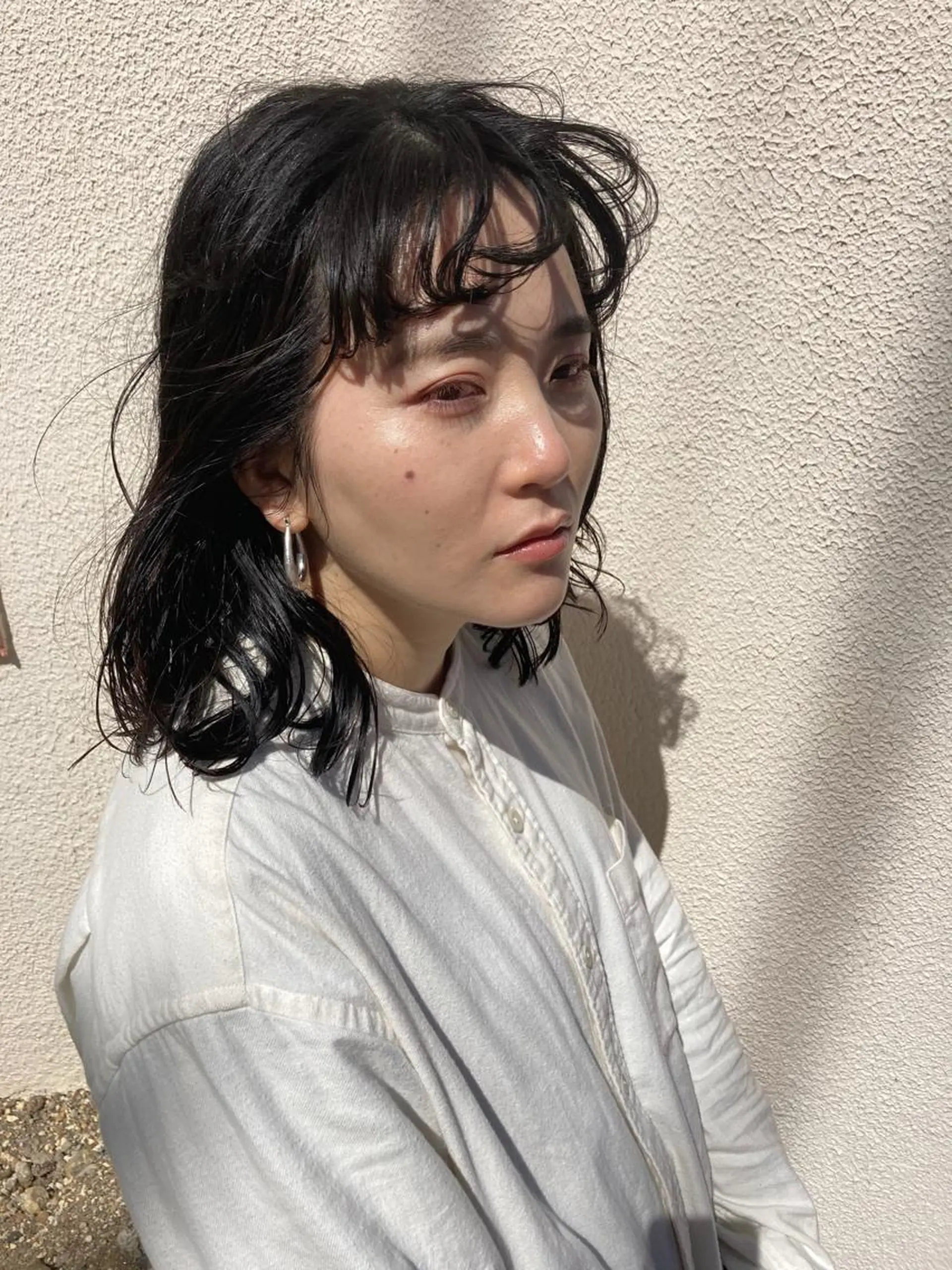 ミディアム パーマ vahan✂︎ 小林未果🕊のヘアスタイル