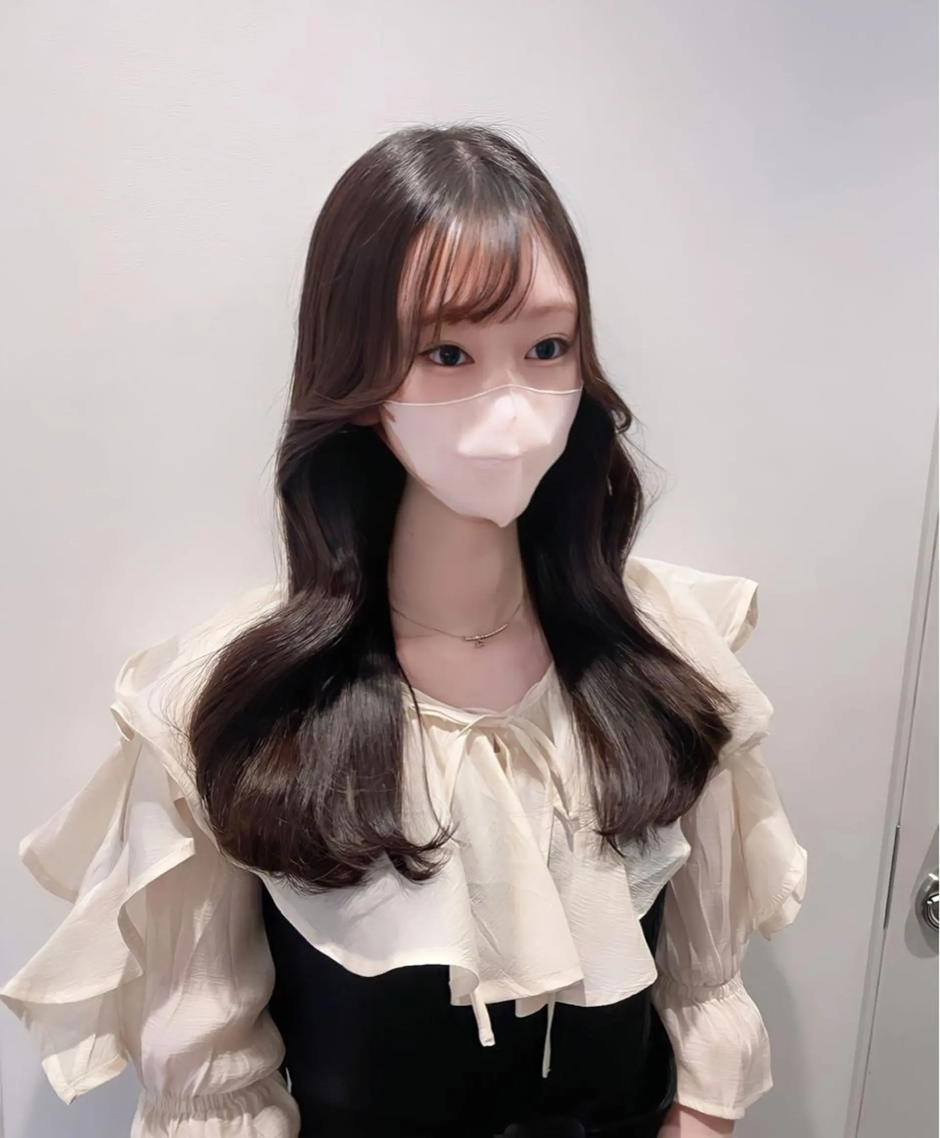 ロング 銀座／レイヤーカット 🤍内野すみれのヘアスタイル