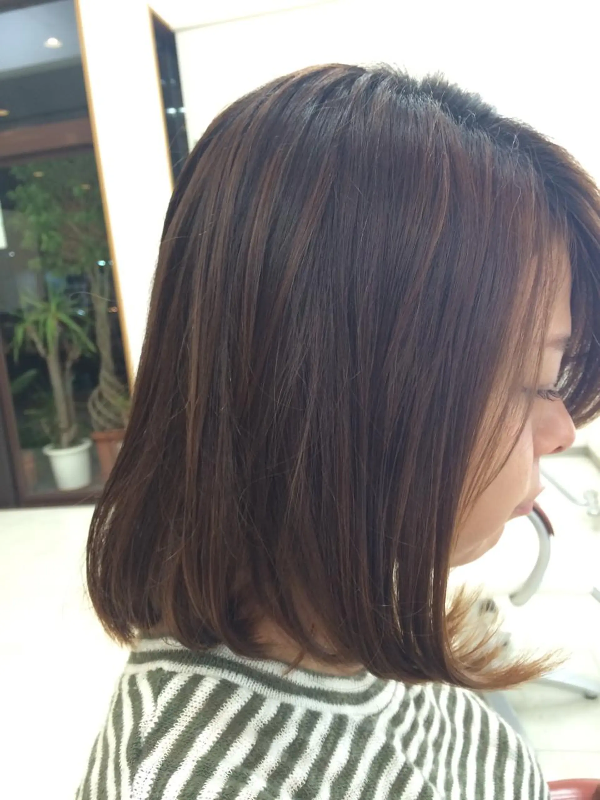 ミディアム ボブ いけだ ゆうのヘアスタイル