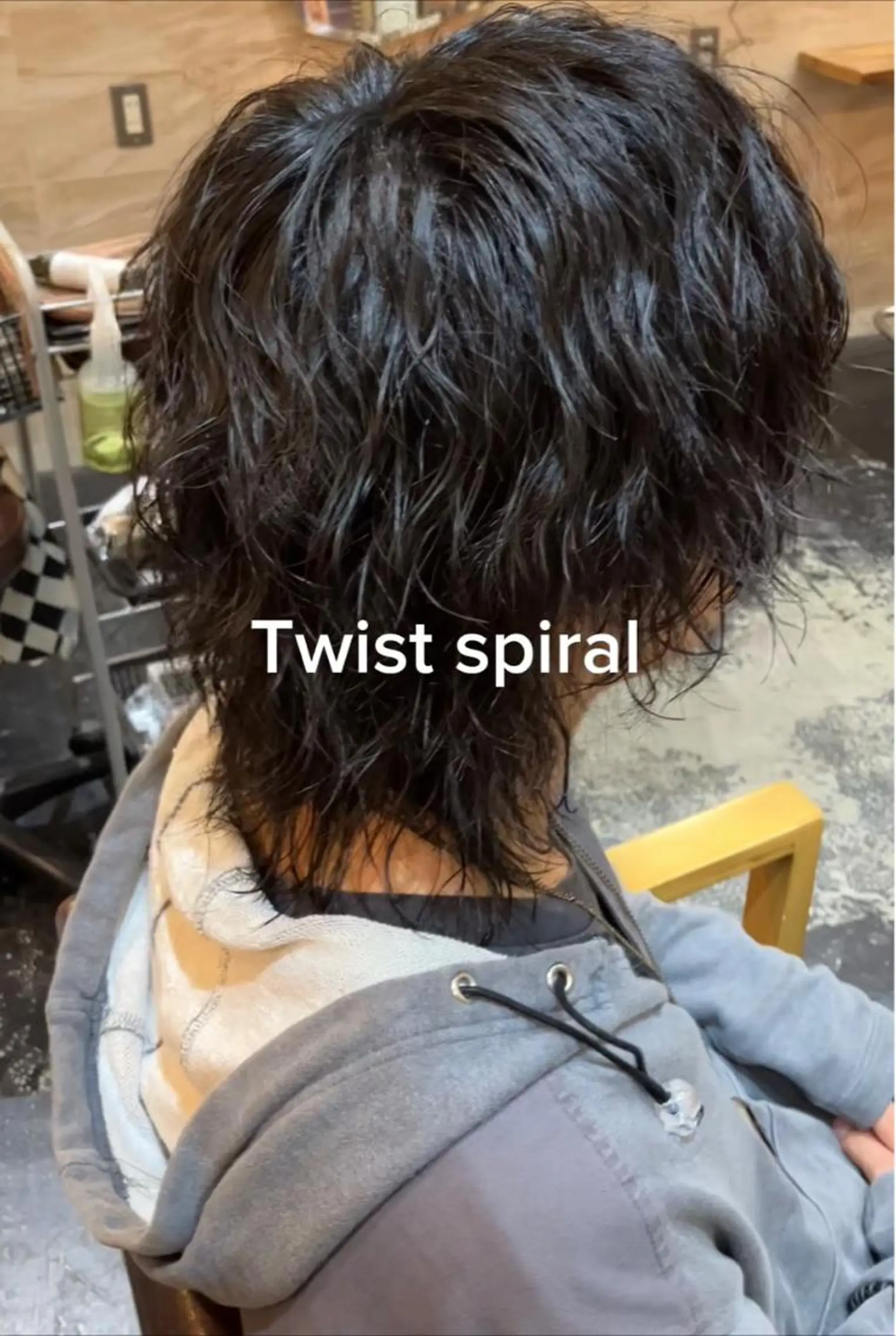 パーマ メンズ メンズ特化/パーマ/ フェードWATARUのヘアスタイル