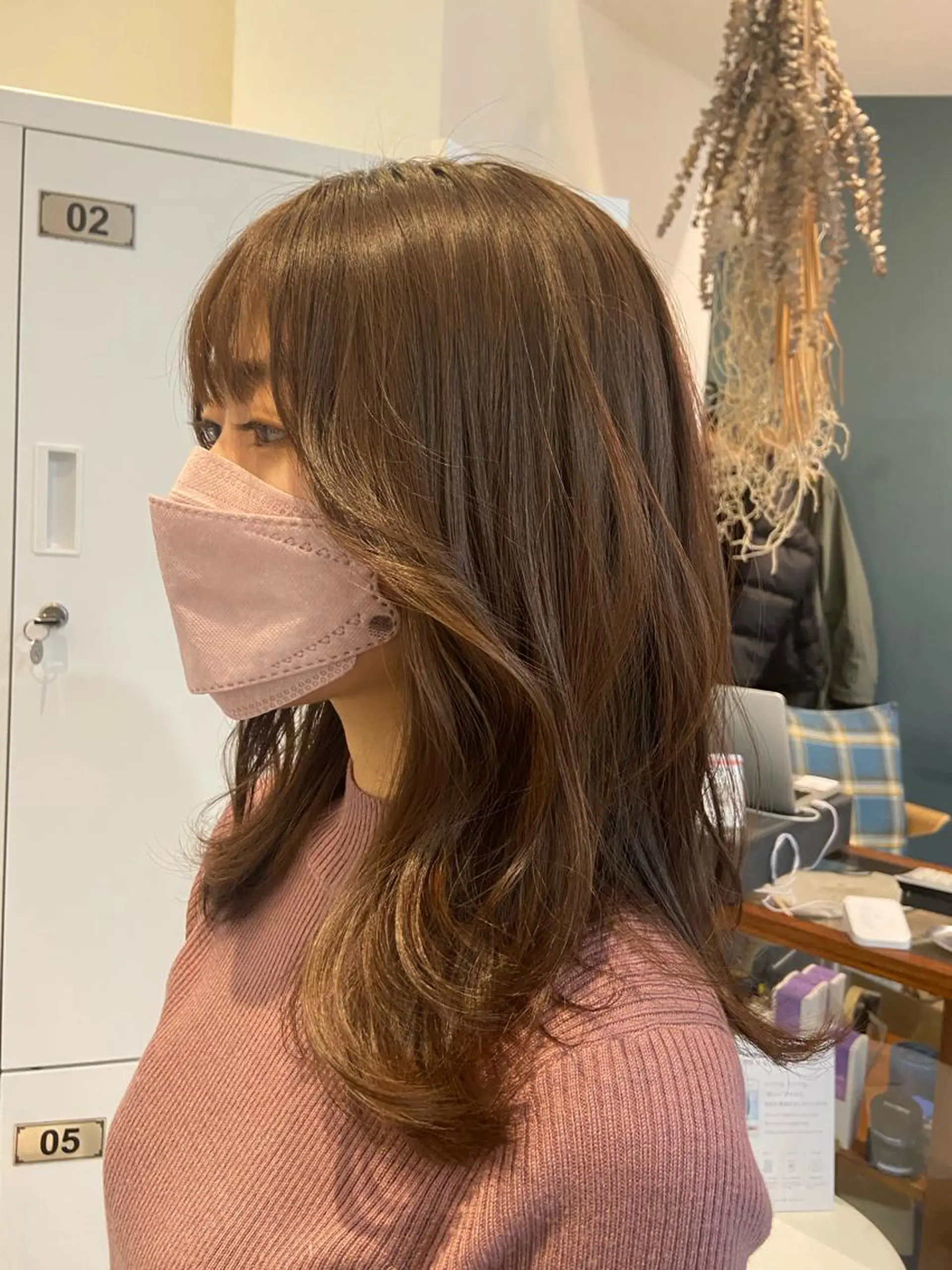 カラー なかむら ゆきのヘアスタイル