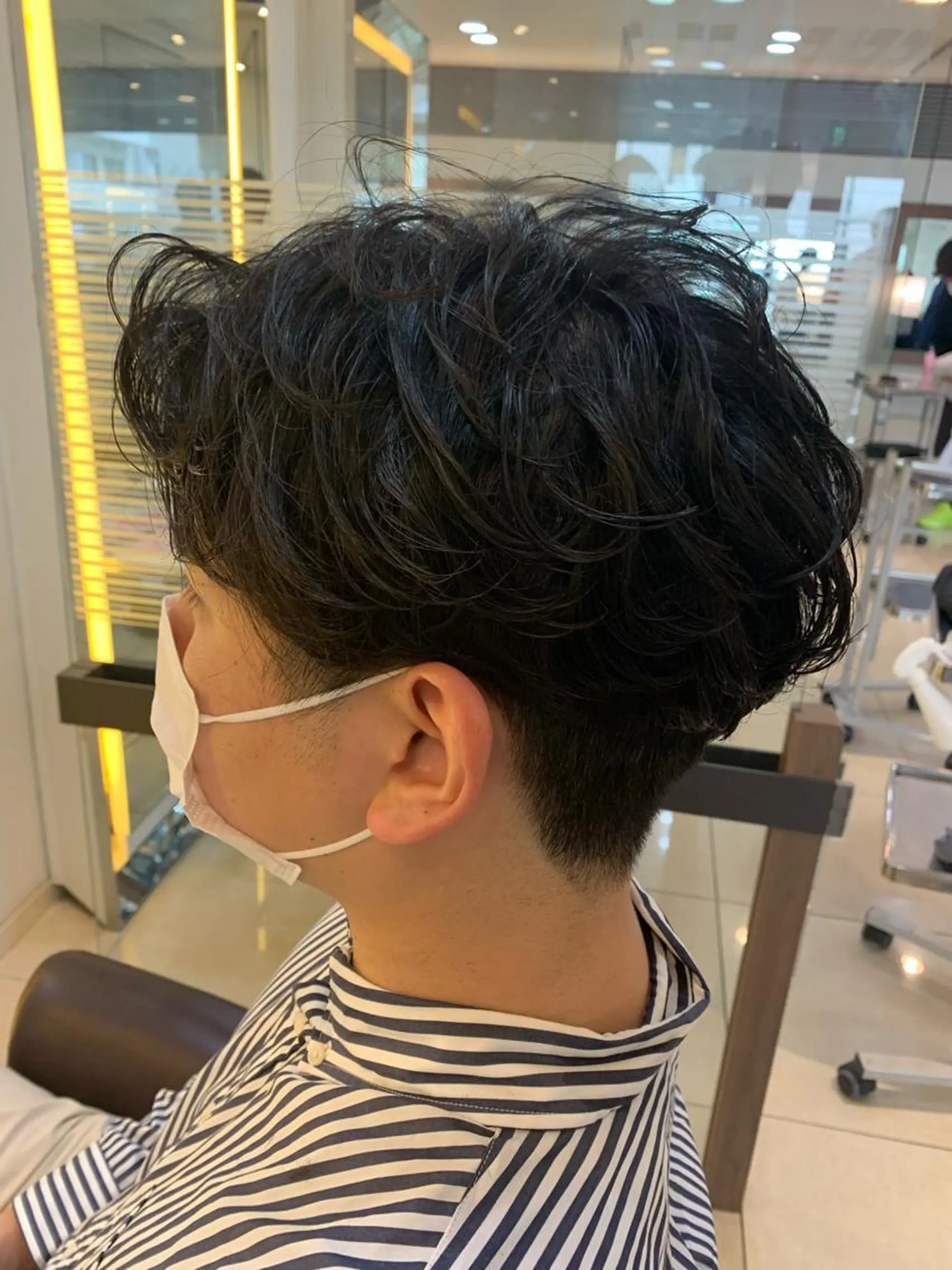 メンズ カット パーマ アキモト マサキ/ パーマ人気NO1のヘアスタイル