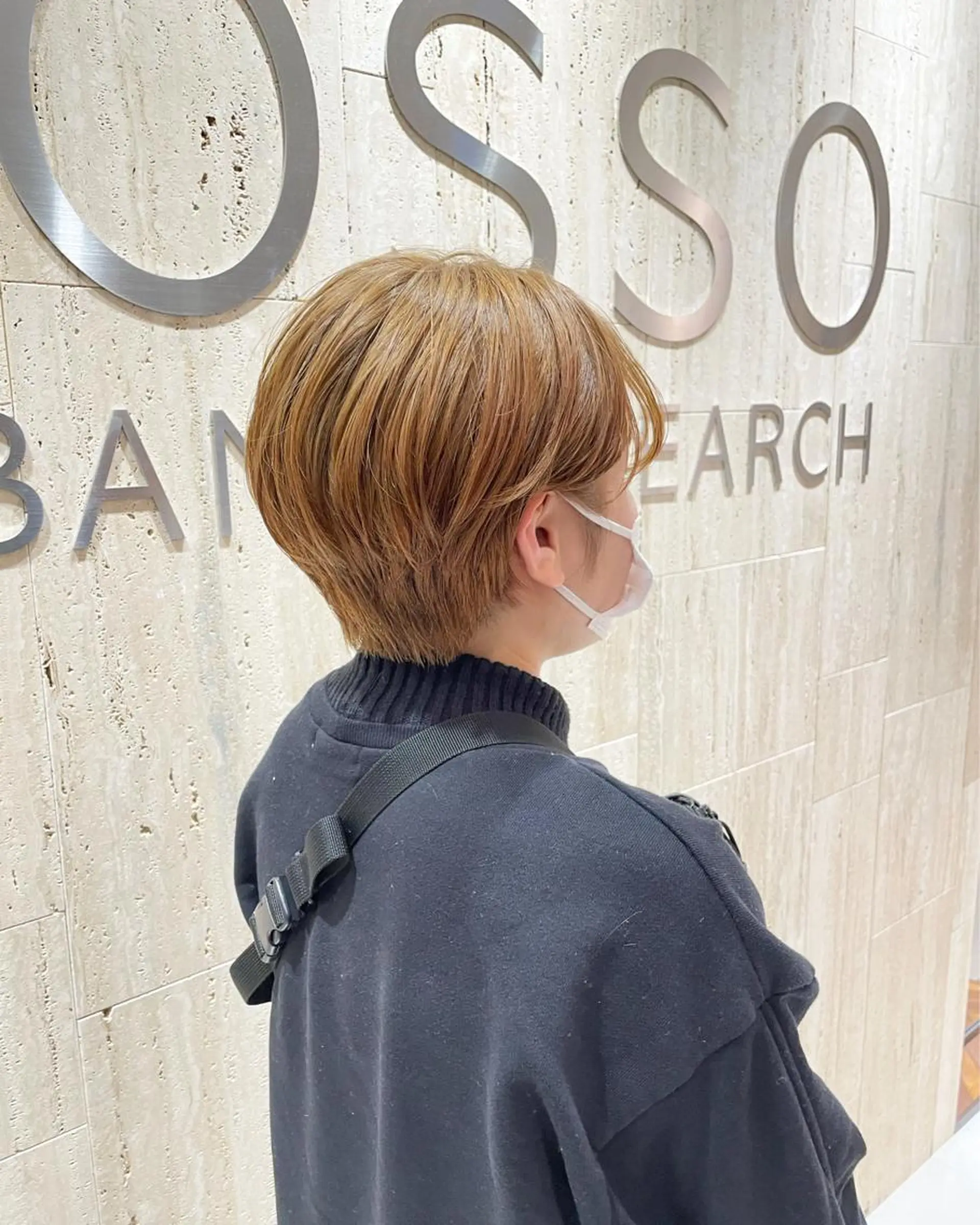 ショート カット ヘアカラー トリートメント 高橋 芽衣のヘアスタイル