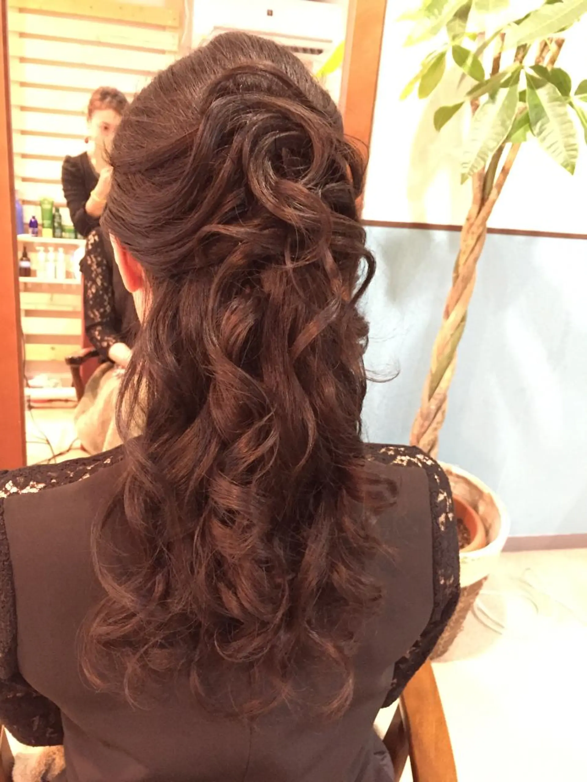 ショート ミディアム セミロング ロング ヘアアレンジ 早朝✨ヘアセット 着付け/清水玲歌のヘアスタイル