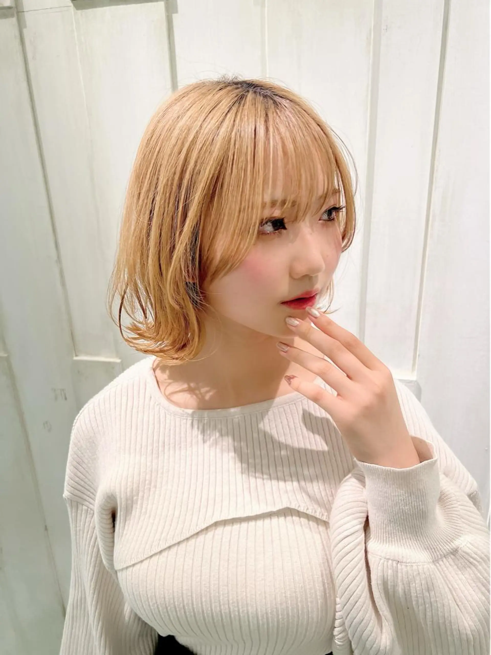 ミディアム カラー ヘアアレンジ ボブ くびれヘア UNIX N.horiiのその他イメージ