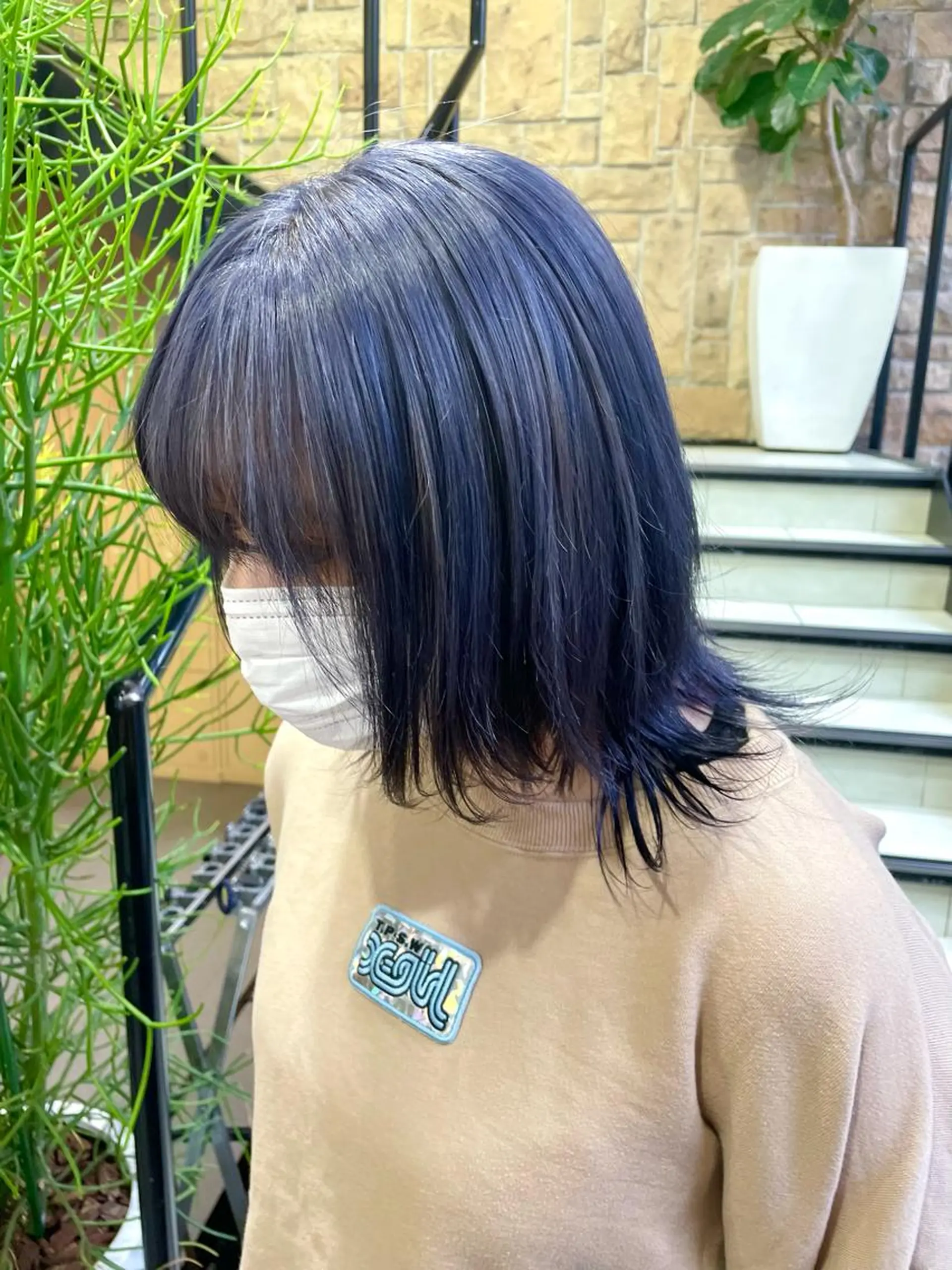 カラー ブルーカラー ブルーラベンダー ラベンダーカラー 艶髪カラー🫧 髪質改善🪽萩原のヘアスタイル