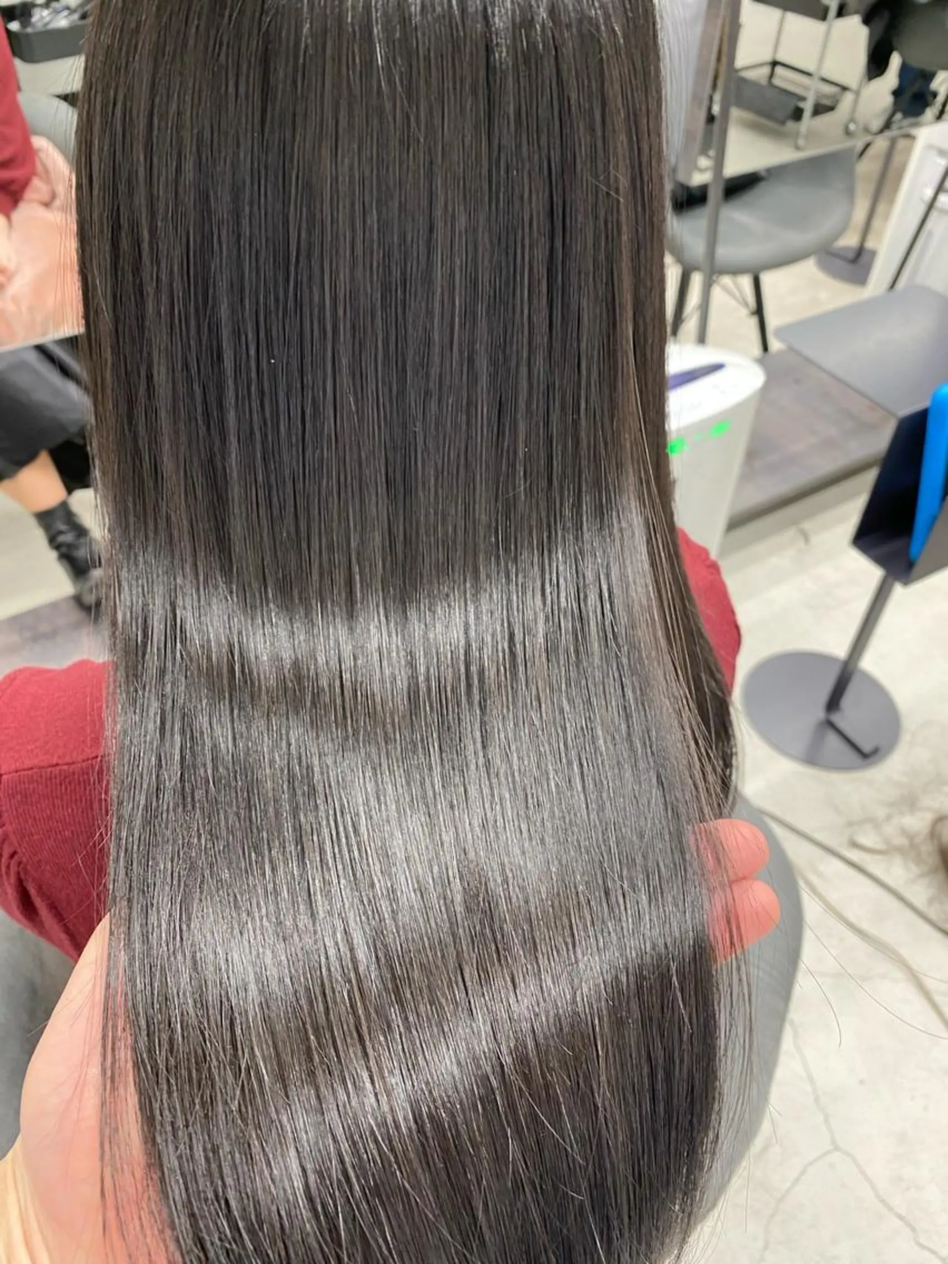 ロング カラー 縮毛矯正 ✨大人韓国レイヤー ✨吉原 潤✨のヘアスタイル