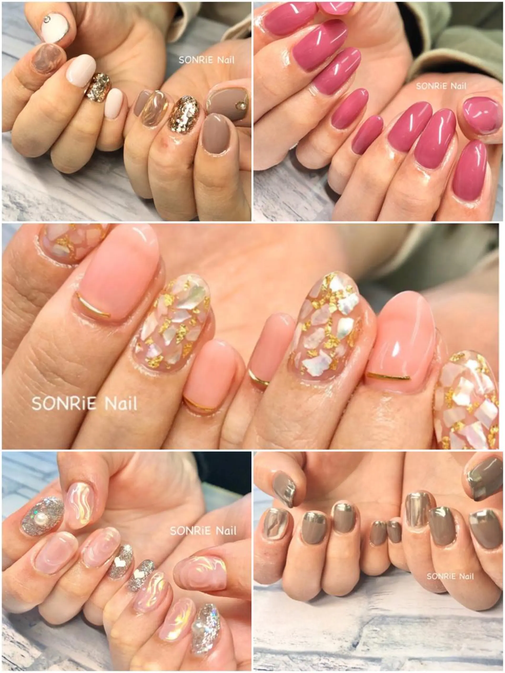 ネイル 豊橋美容院 ソンリエのヘアスタイル