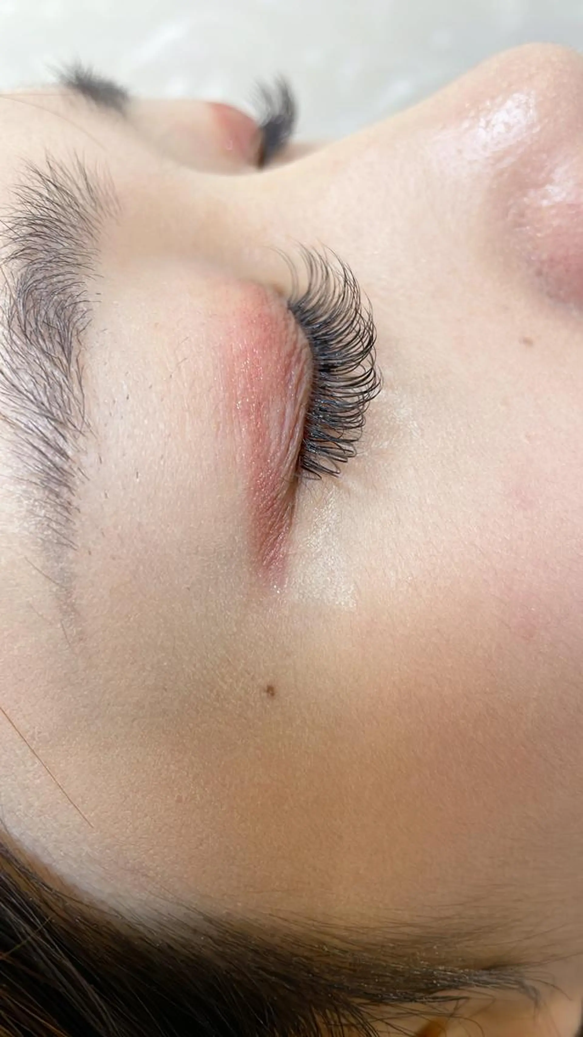 マツエク・マツパ カラーマツエク フラットラッシュ Aranasalon Kasumi🌸のマツエク・マツパデザイン