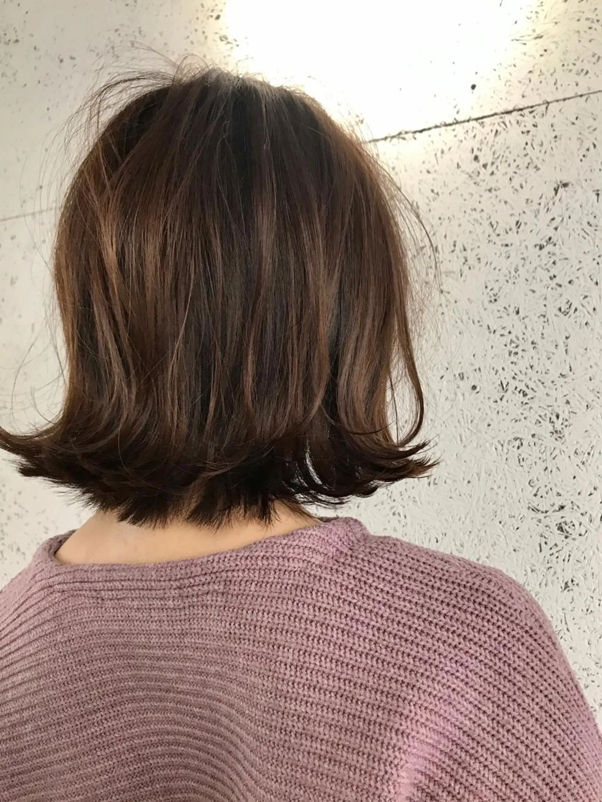 ミディアム カラー KOOKI スティードトーキョーのヘアスタイル
