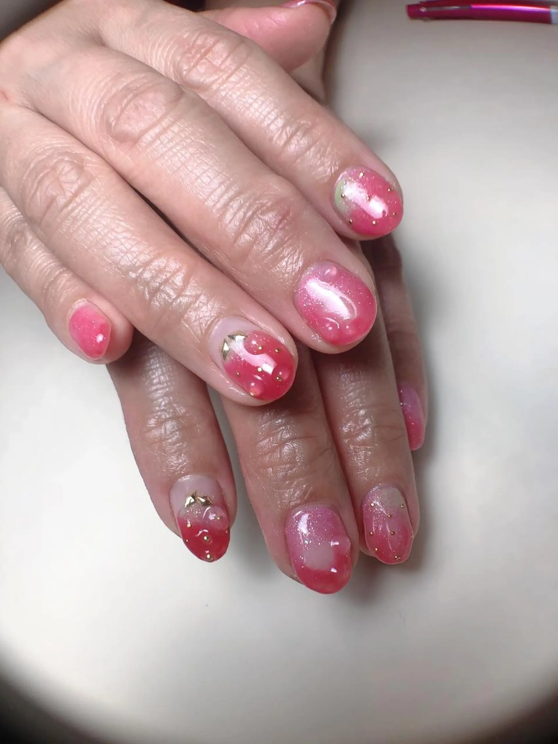 ネイル Nail ビ爪のネイルデザイン