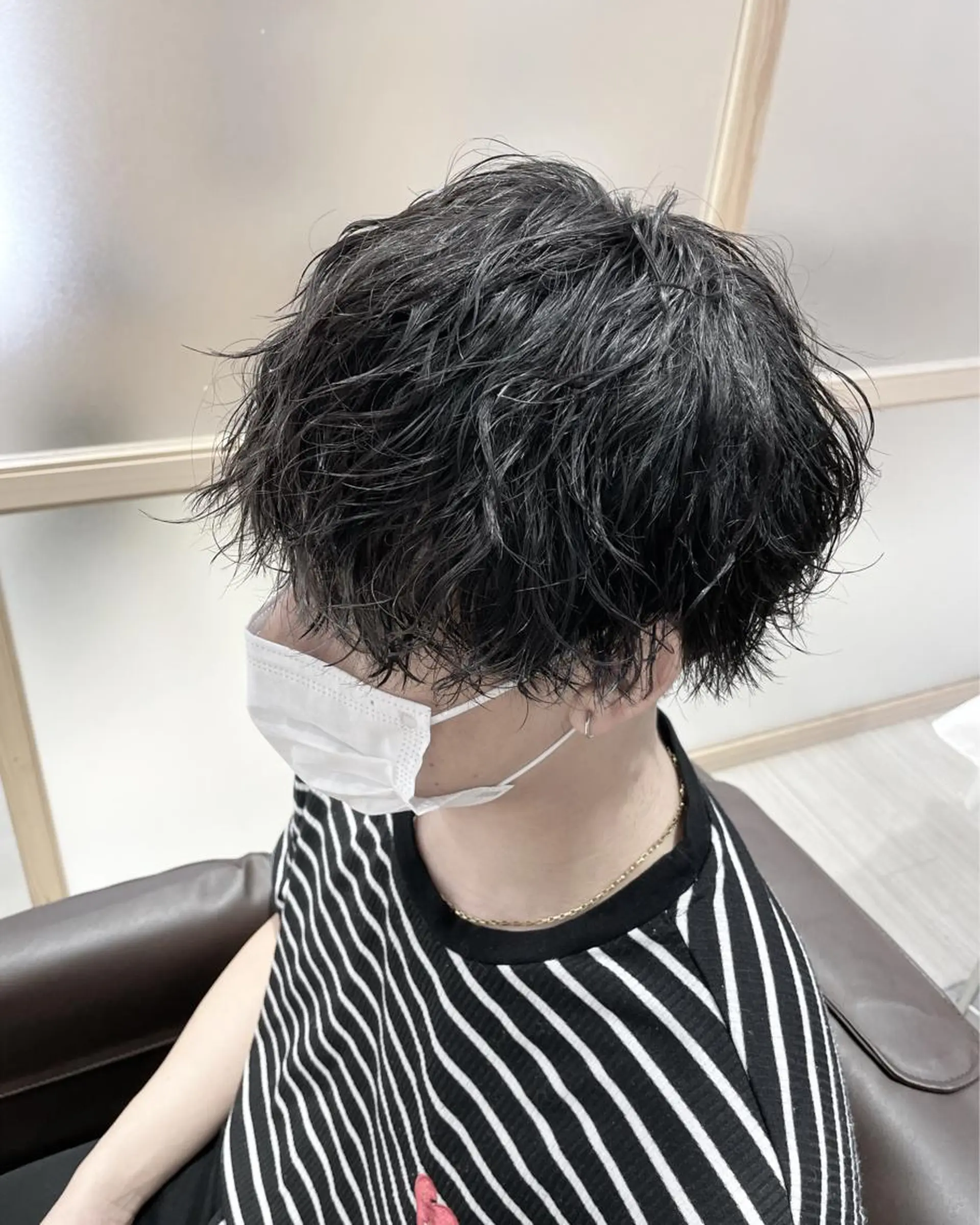 パーマ メンズ カット パーマ 髪質改善／パーマ カラー浅草 山本隼輔のヘアスタイル