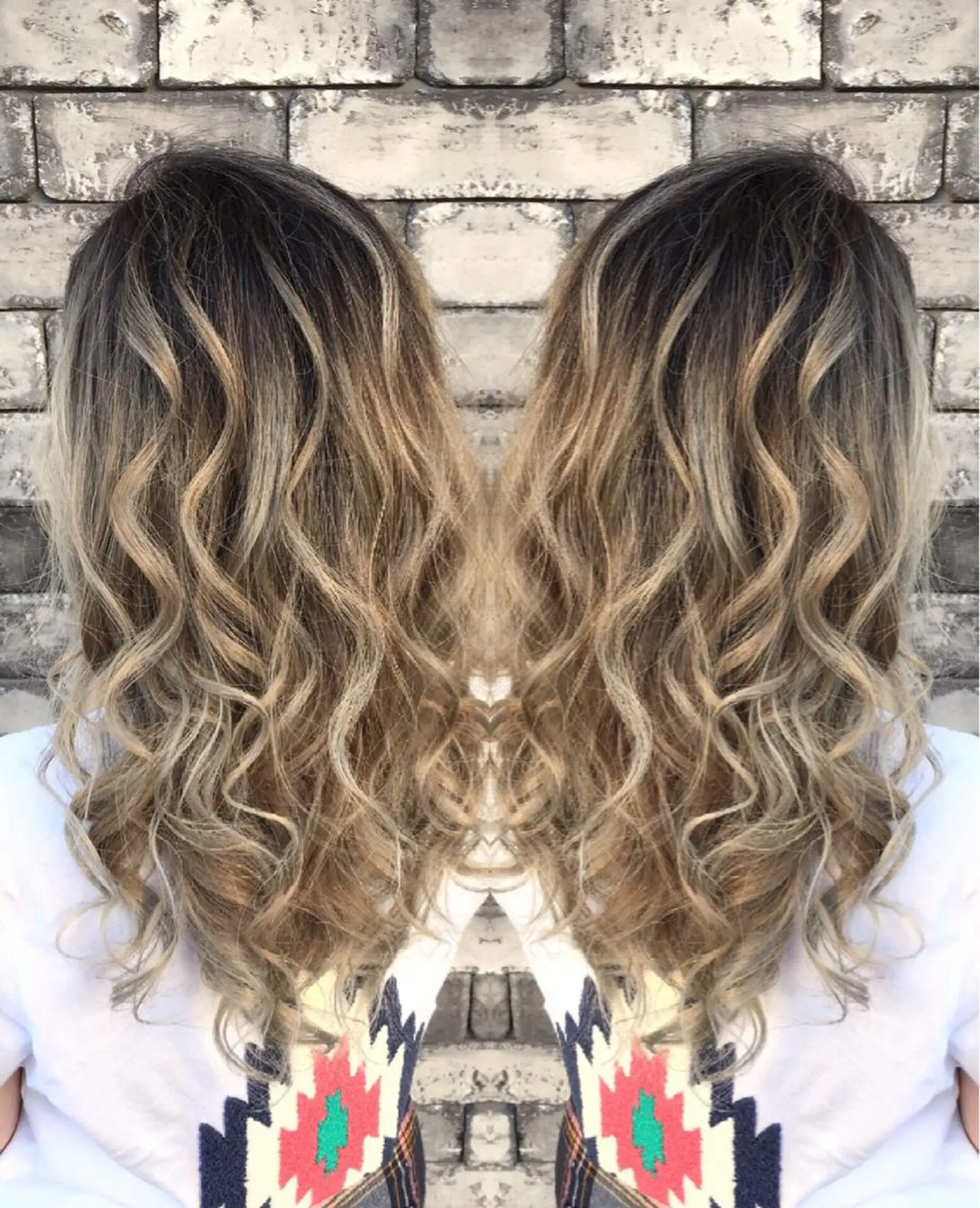 セミロング 外国人風カラー レイヤーカット ❤️千葉県代表❤️ 店長❤️柿本翔一朗のヘアスタイル