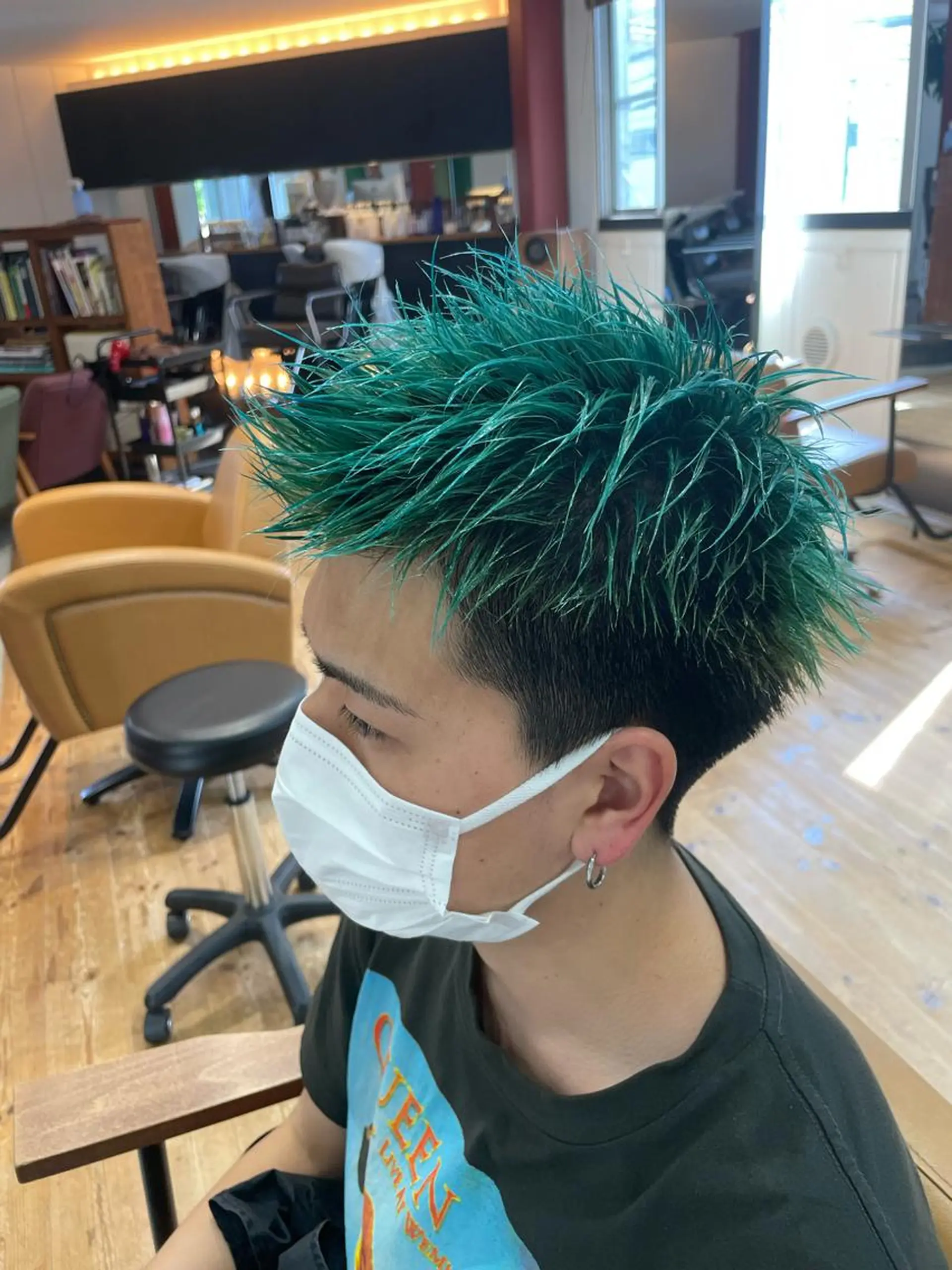 カラー メンズ カット ヘアカラー トリートメント ニュアンスパーマ/ メンズカット田島勇樹のヘアスタイル