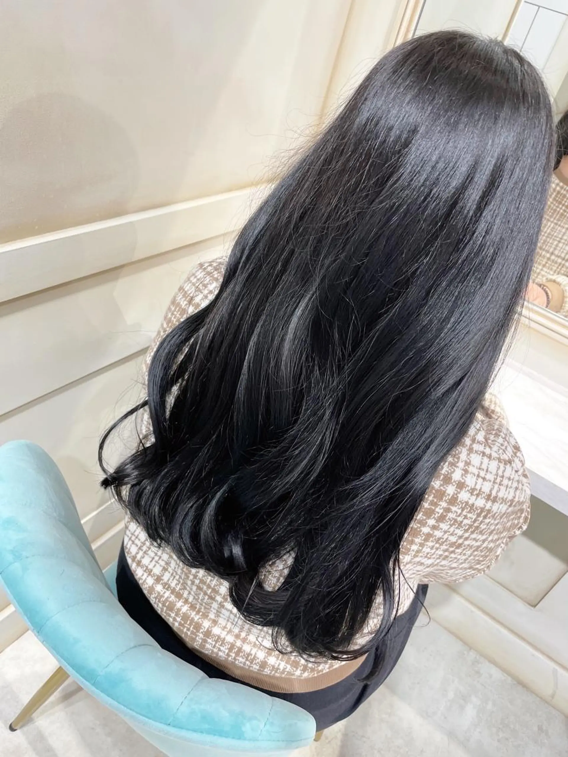 ロング カラー 🌷ピンク/韓国風 暖色カラー ゆい🌷のヘアスタイル