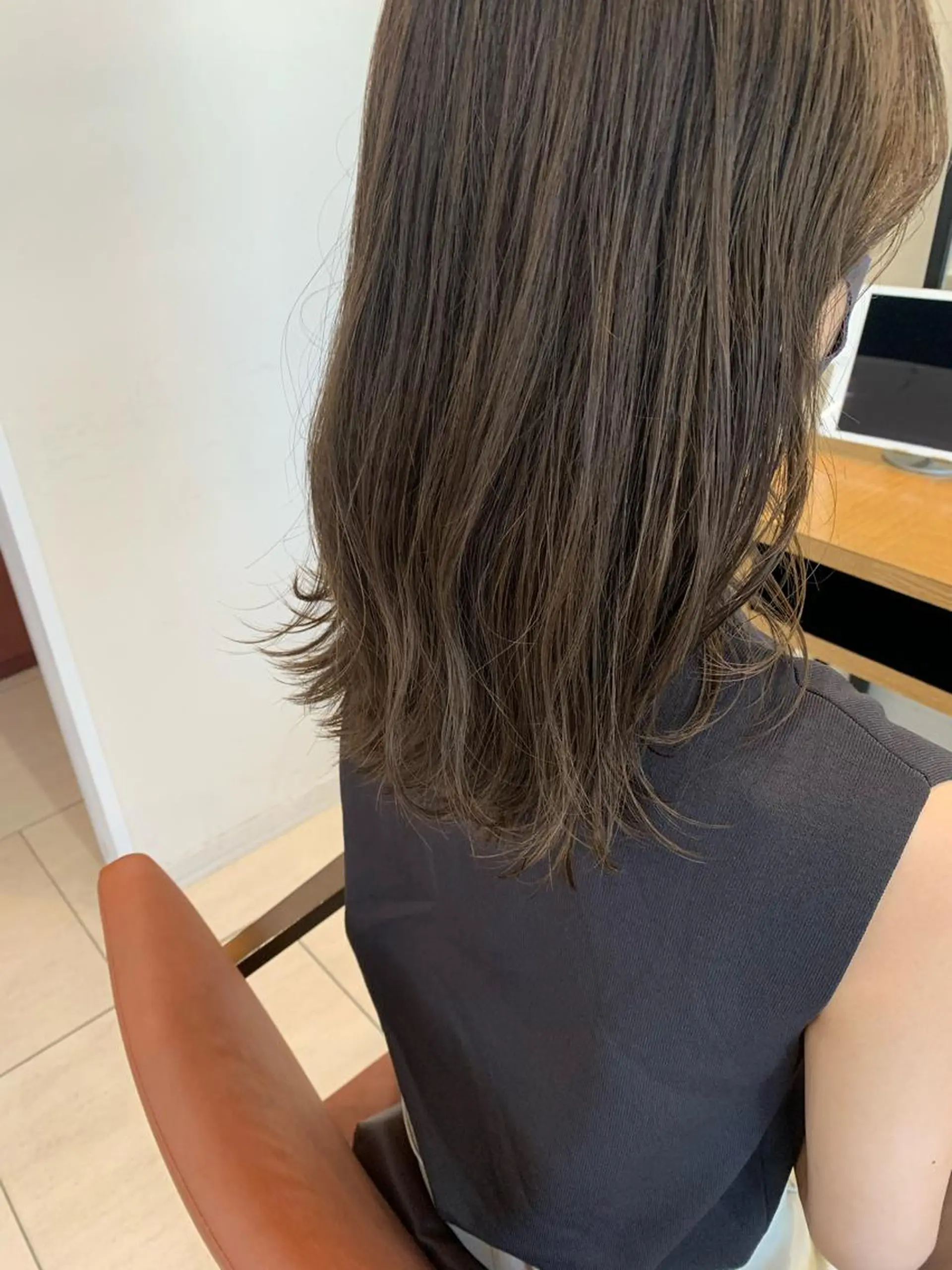 セミロング カラー 🌱小顔ヘア/ボブ ミディアム/双葉🌱のヘアスタイル