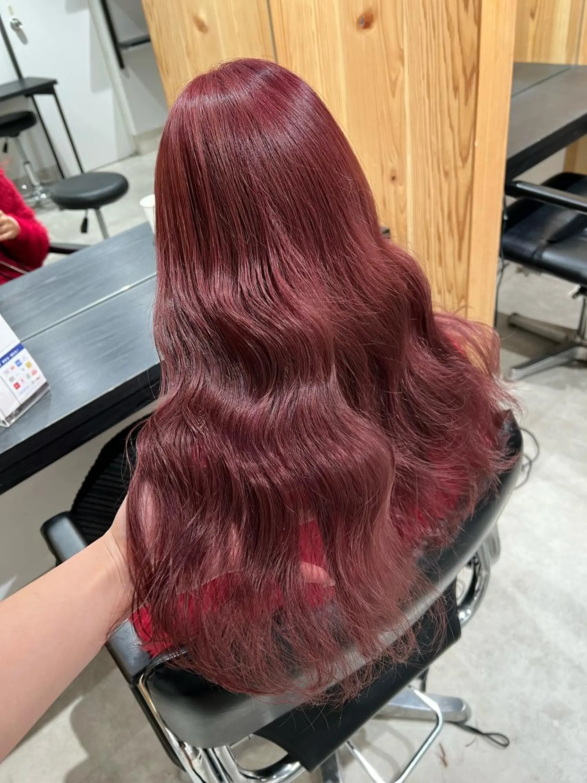 ロング ヘアカラー トリートメント 艶髪 mayuka💖のヘアスタイル